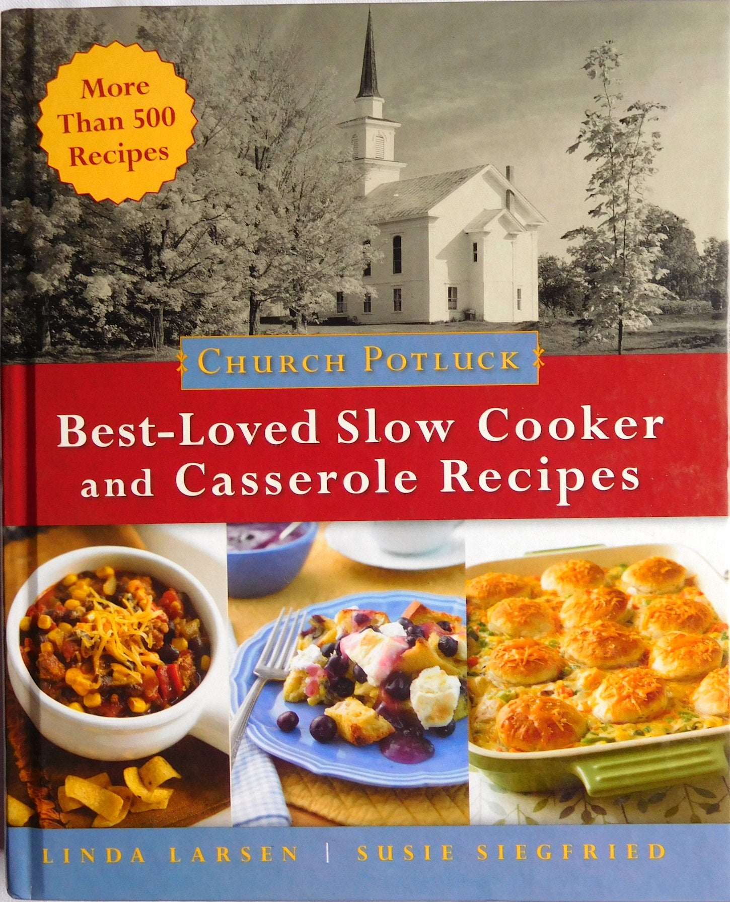 Church Potluck BEST LOVED SLOW COOKER and casserole recipes,Used