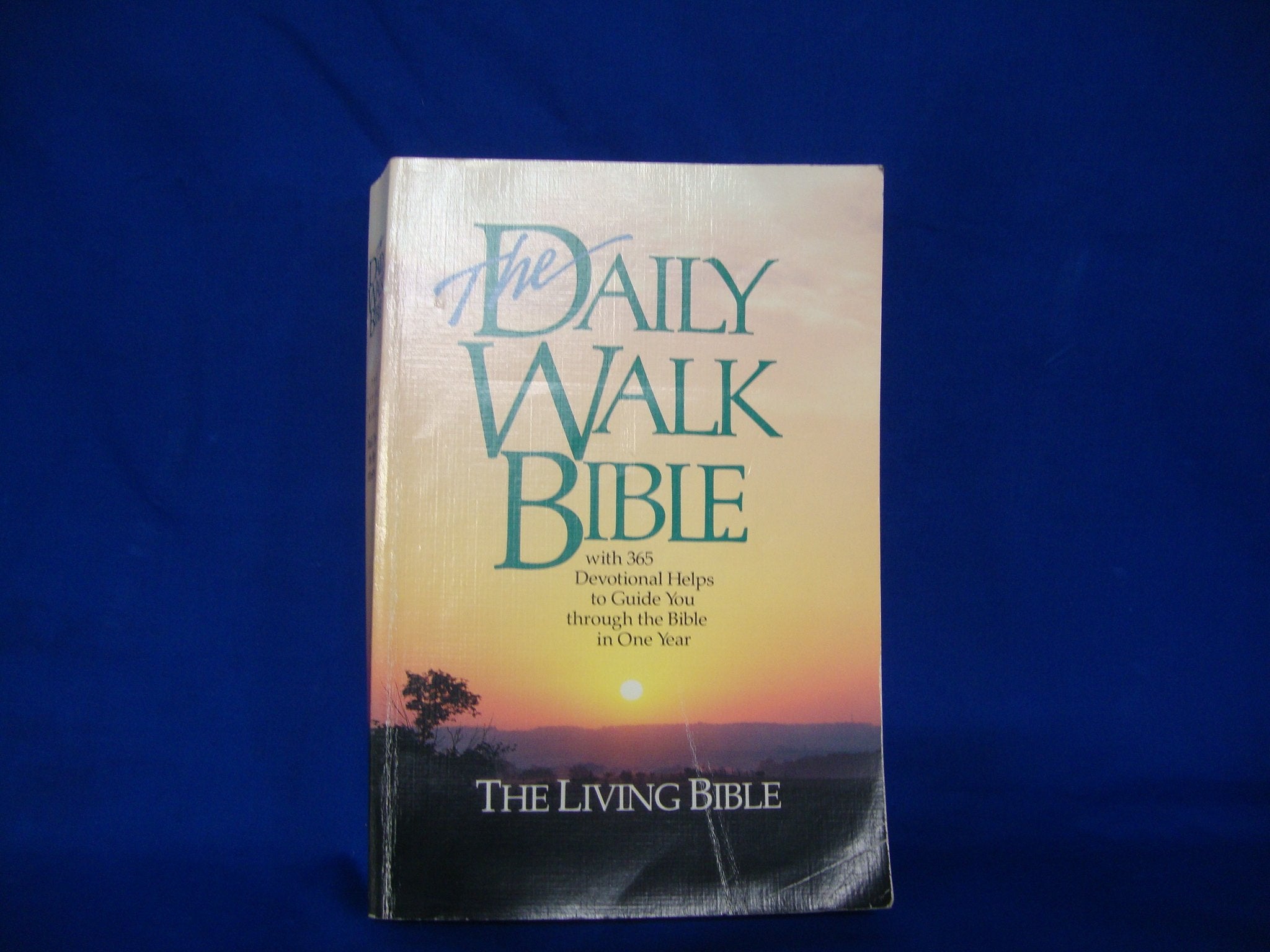 The Daily Walk Bible With 365 Devotional Helps to Guide You Through the Bible in One Year,Used