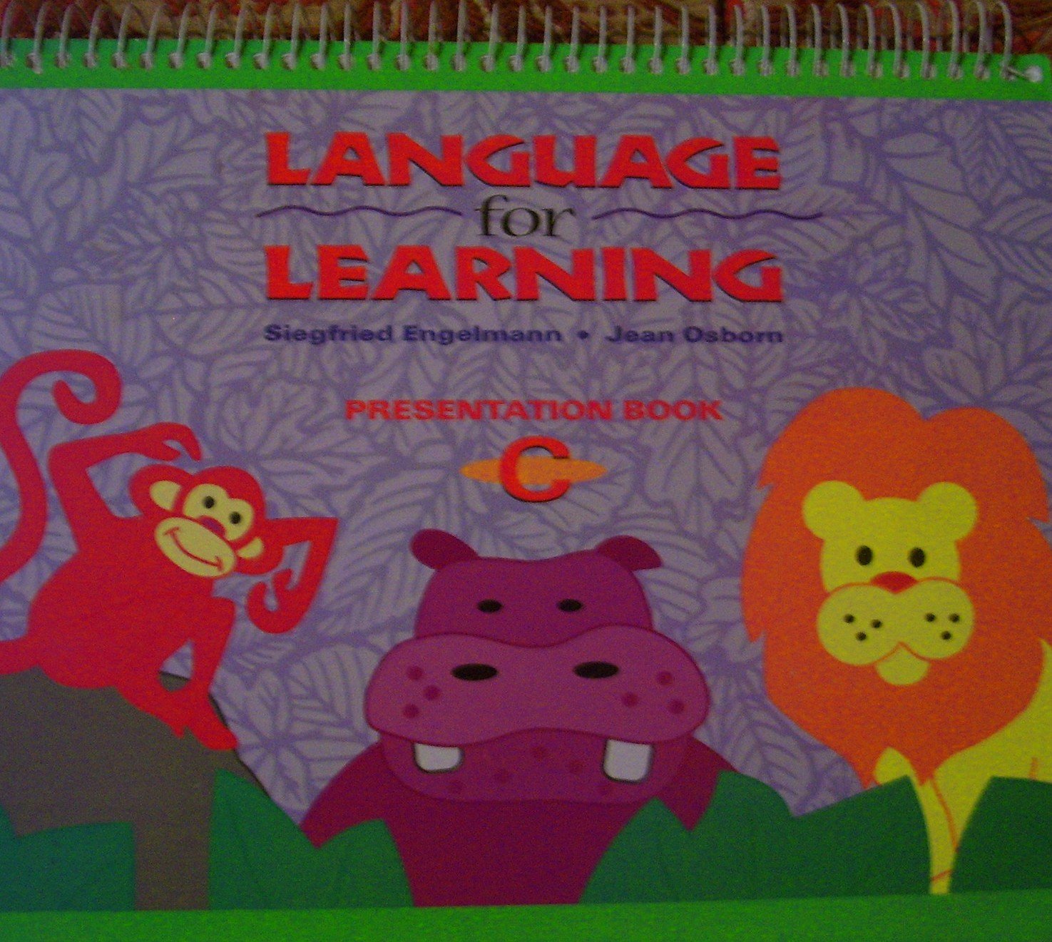 Language For Learning  Presentation Book C