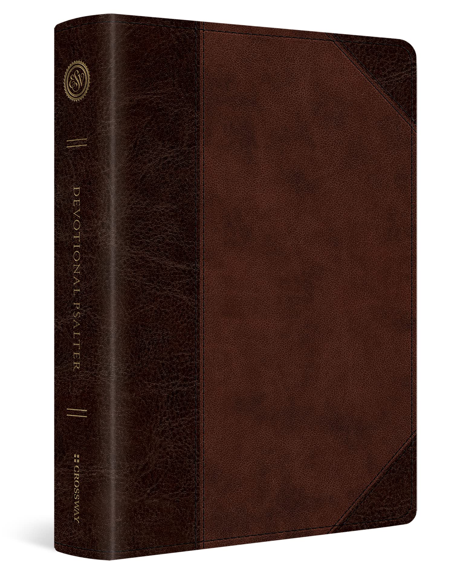 ESV Devotional Psalter (TruTone, Brown/Walnut, Portfolio Design),Used