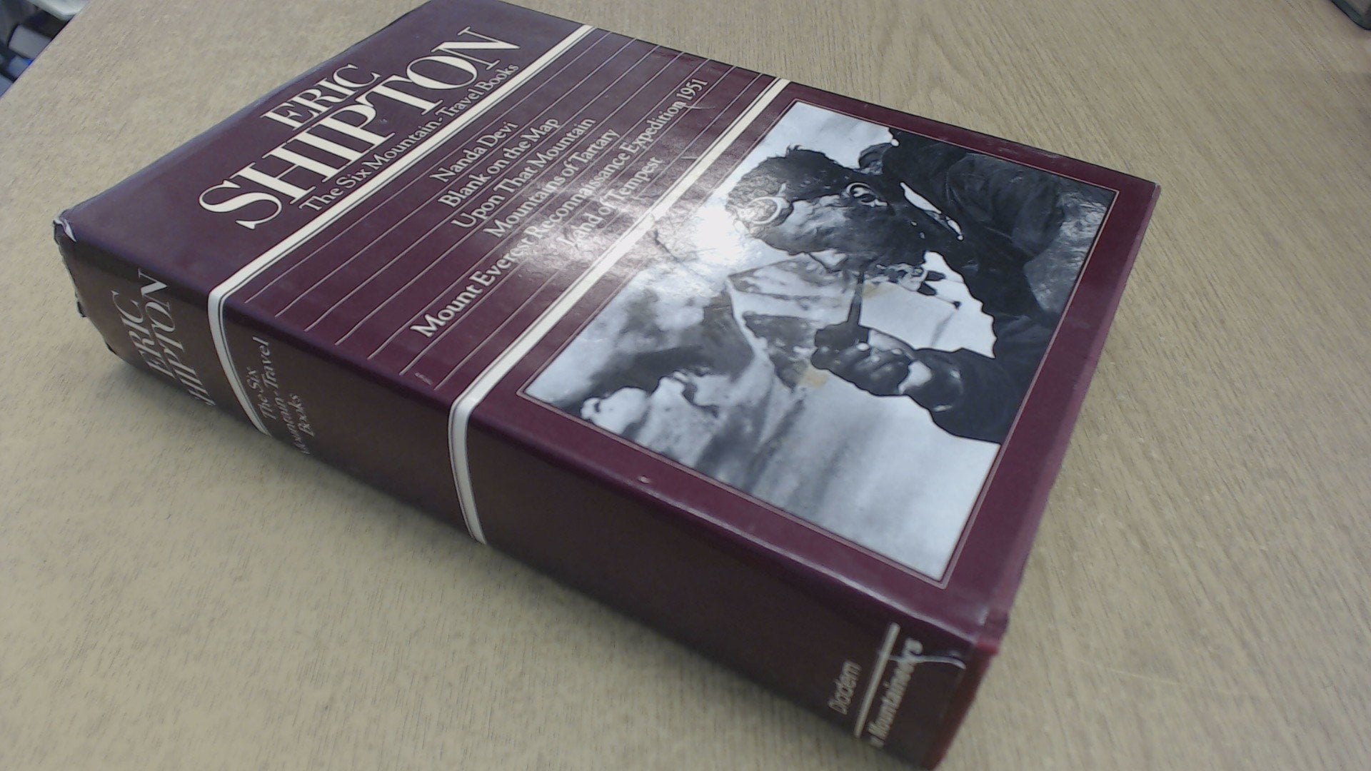 Eric Shipton : The 6 Mountaintravel Books,Used