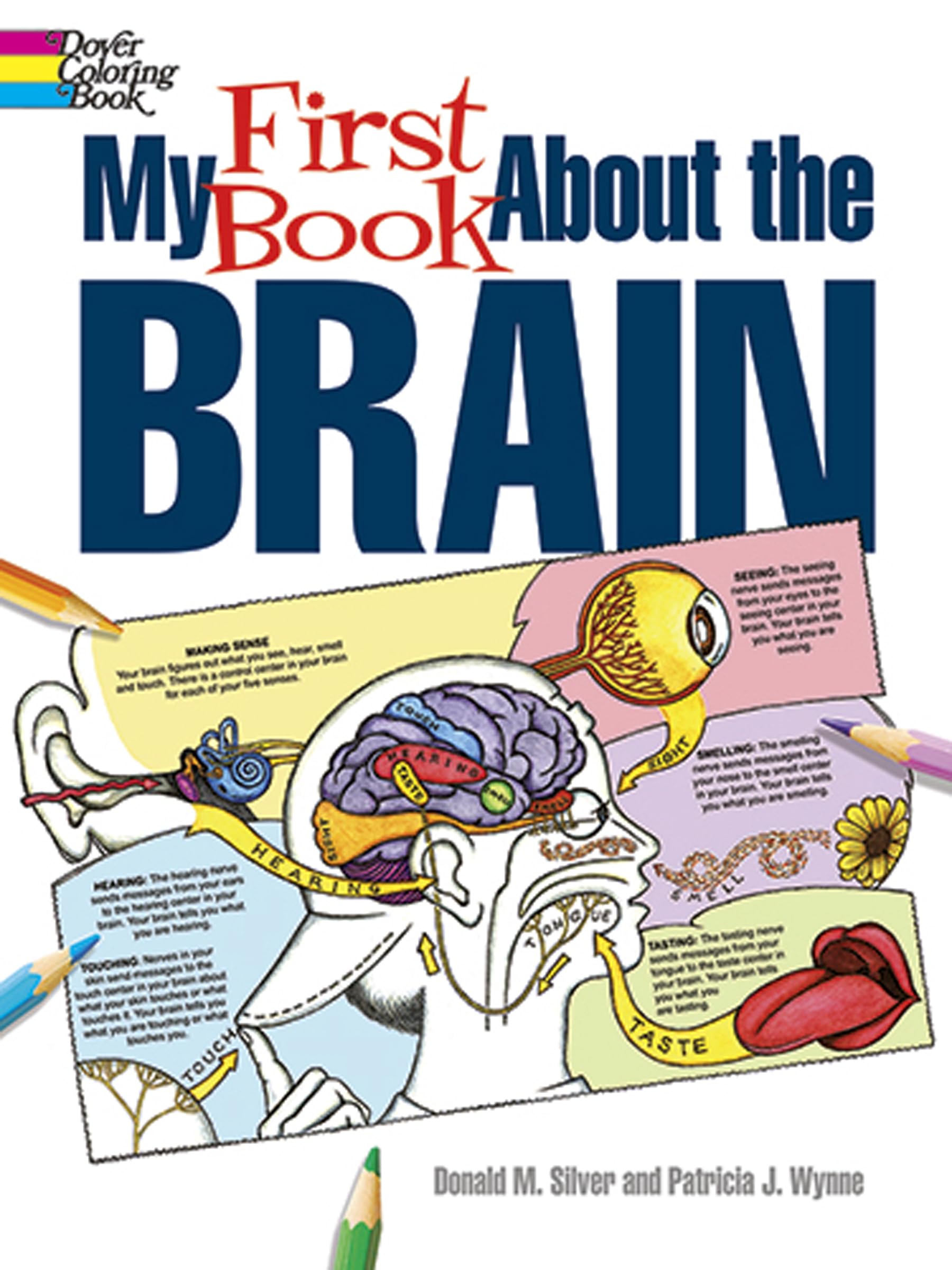 My First Book About the Brain (Dover Science For Kids Coloring Books),Used