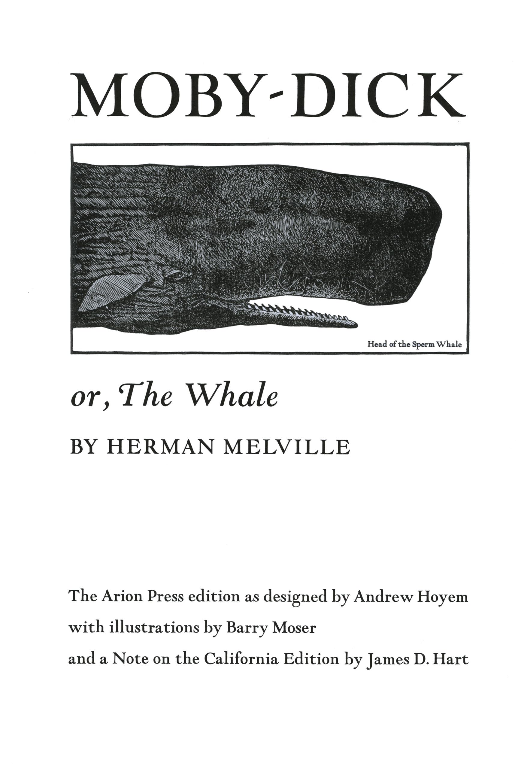 Moby Dick Or, The Whale