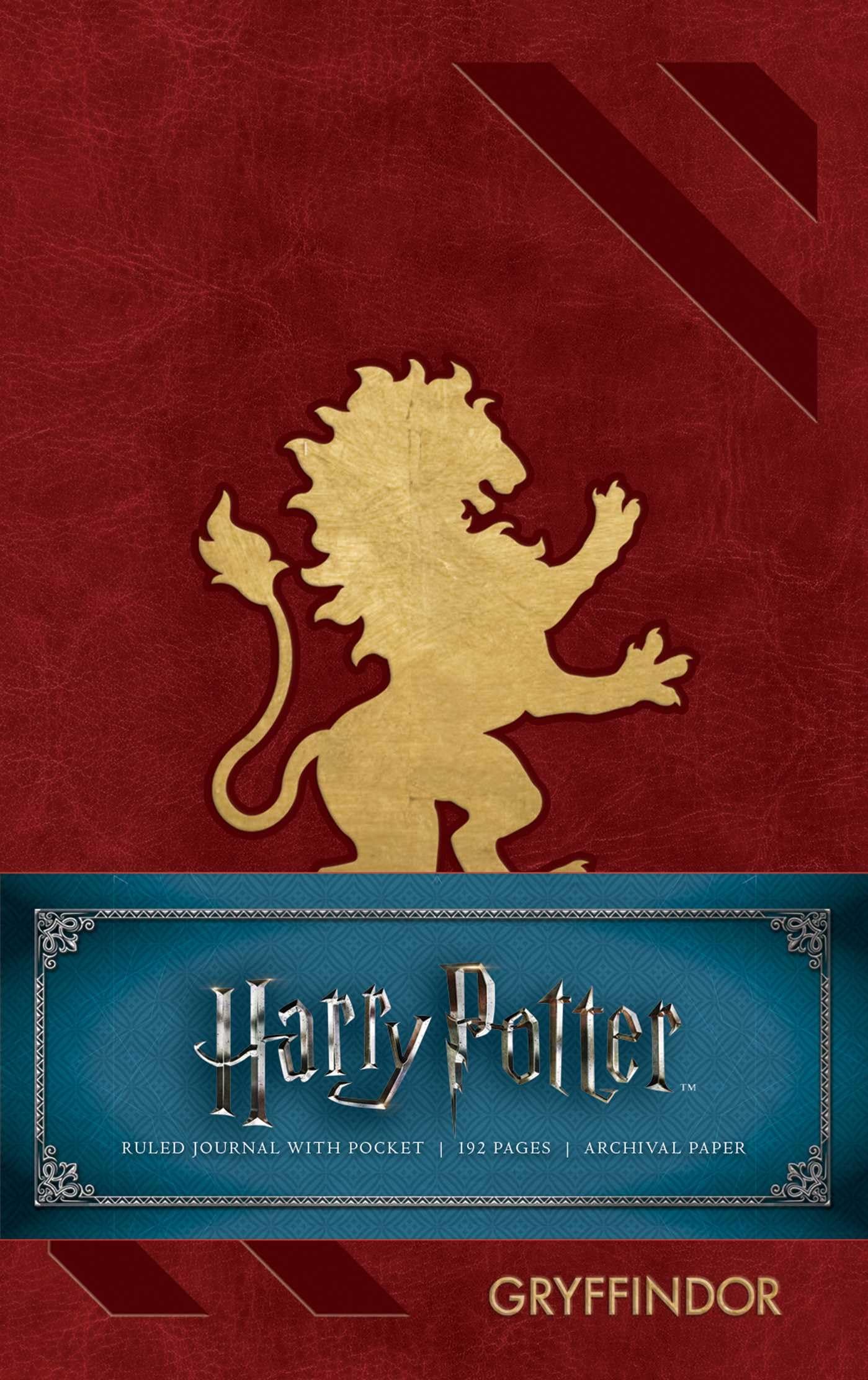 Harry Potter: Gryffindor Ruled Pocket Journal,Used