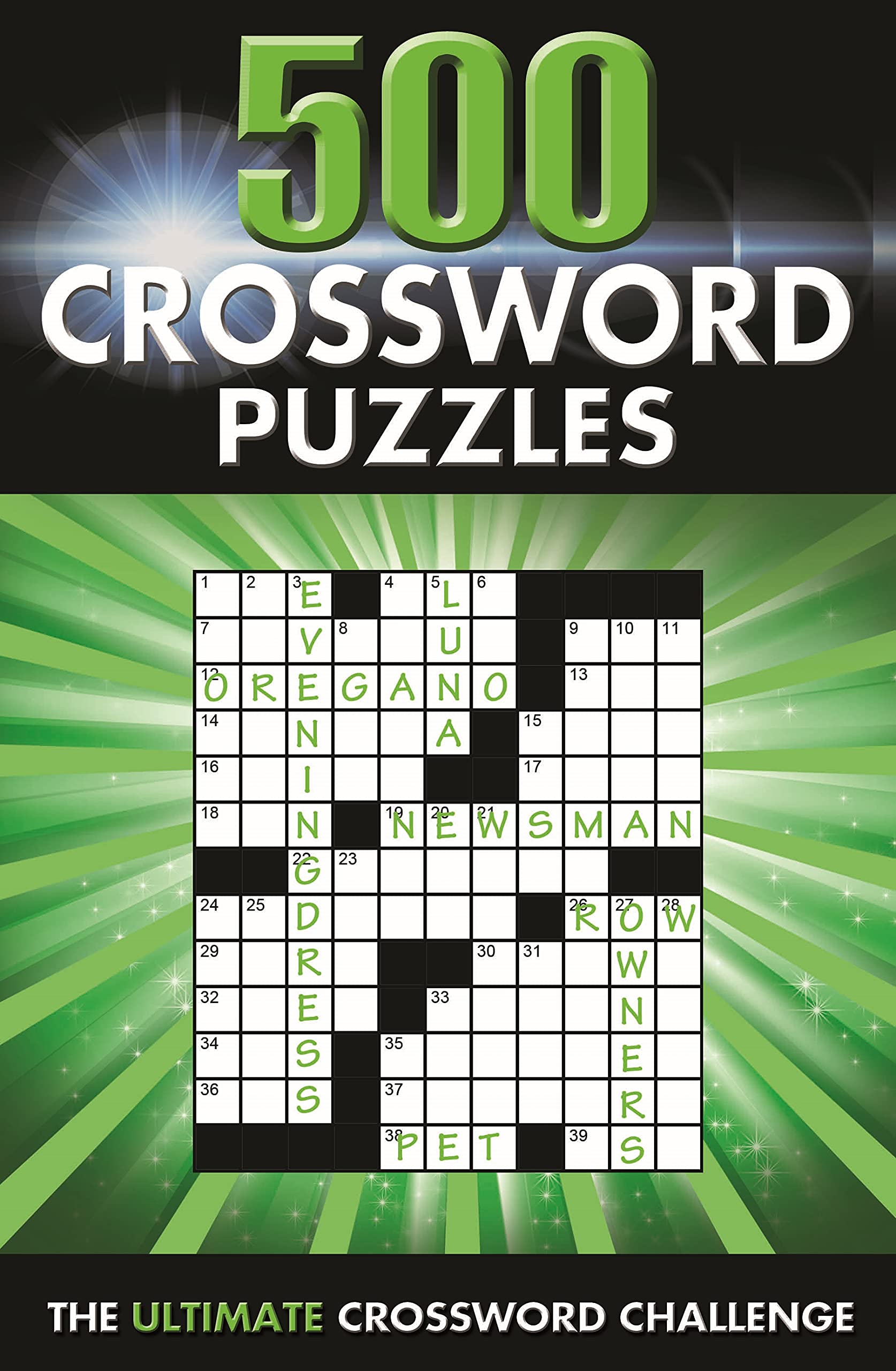 500 Crossword Puzzles: The Ultimate Crossword Challenge (Ultimate Puzzle Challenges),Used