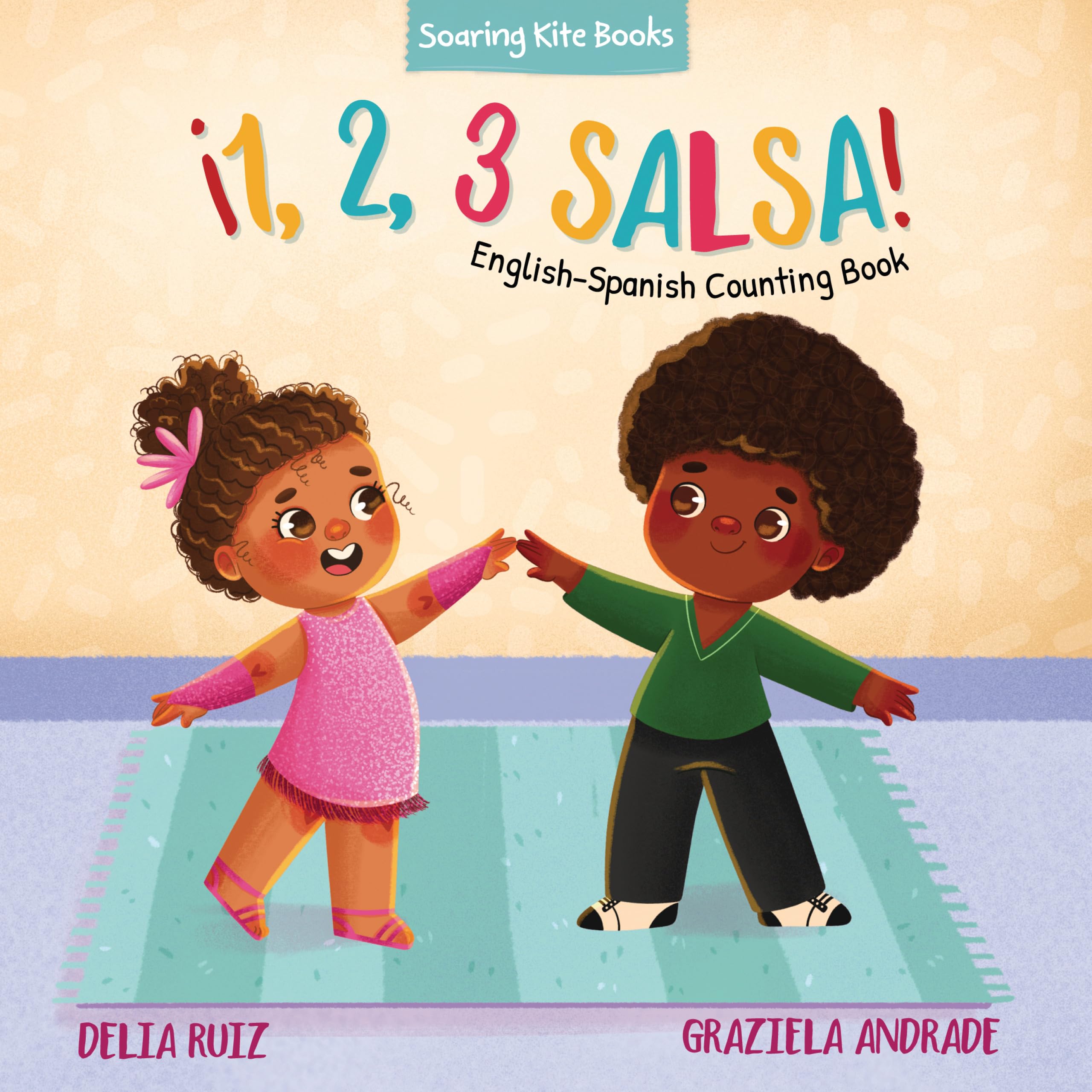 1, 2, 3 Salsa!: EnglishSpanish Counting Book (1, 2, 3 Baila!) (English and Spanish Edition),New