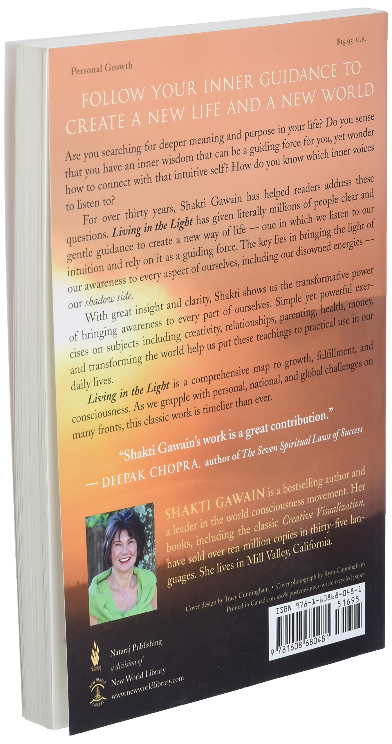 Living in the Light: Follow Your Inner Guidance to Create a New Life and a New World,New
