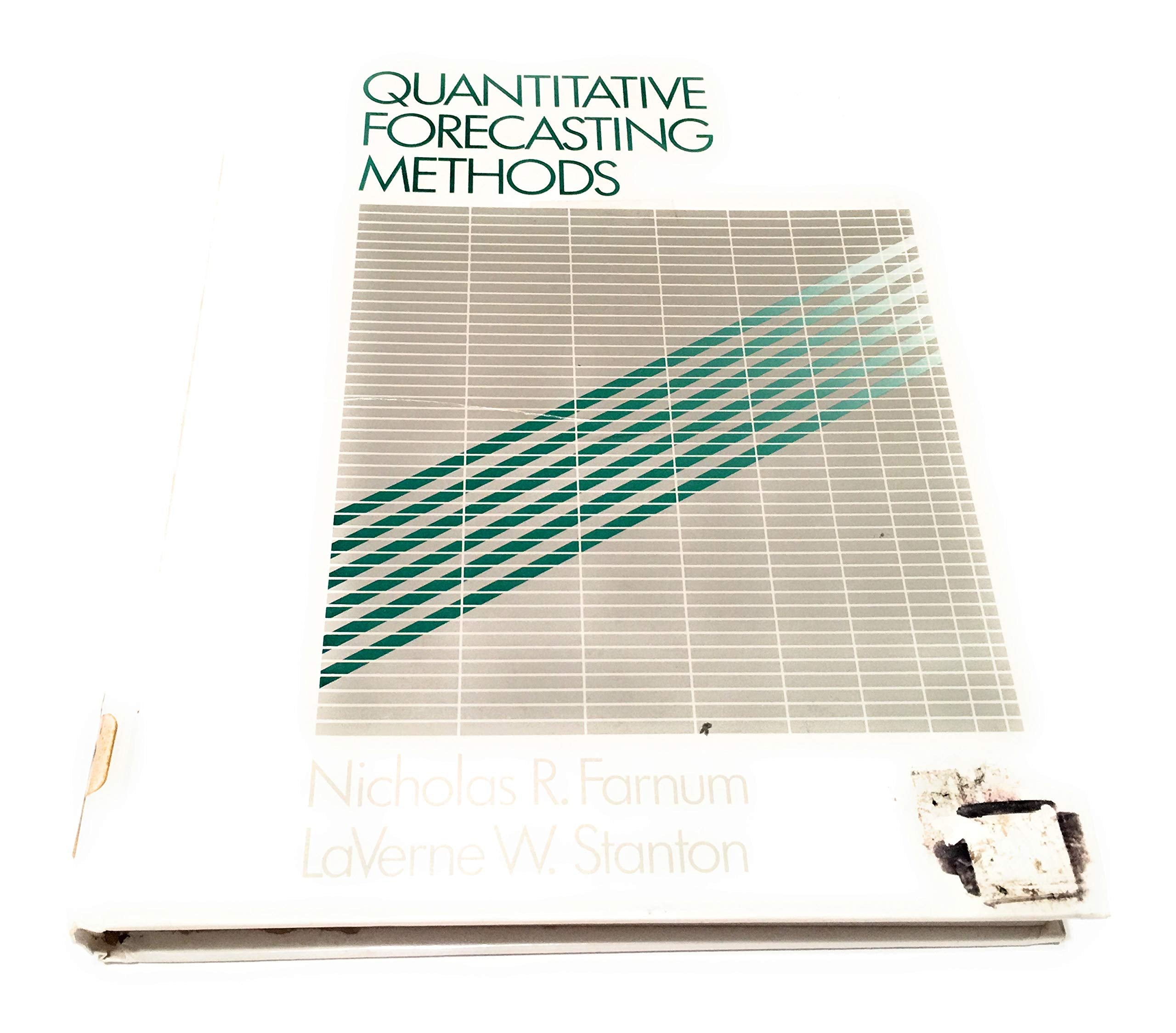 Quantitative Forecasting Methods,Used