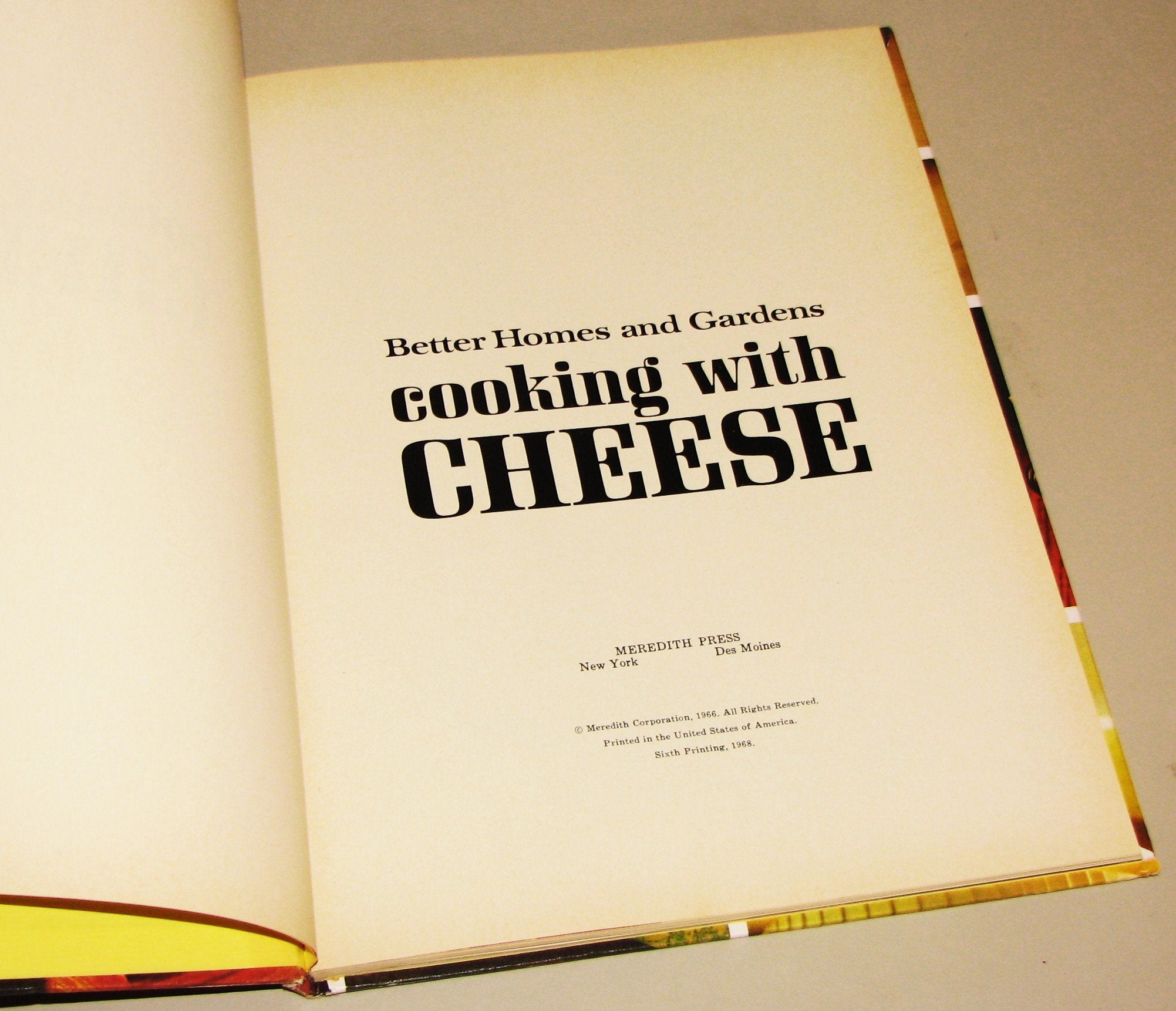 Better Homes And Gardens Cooking With Cheese,New