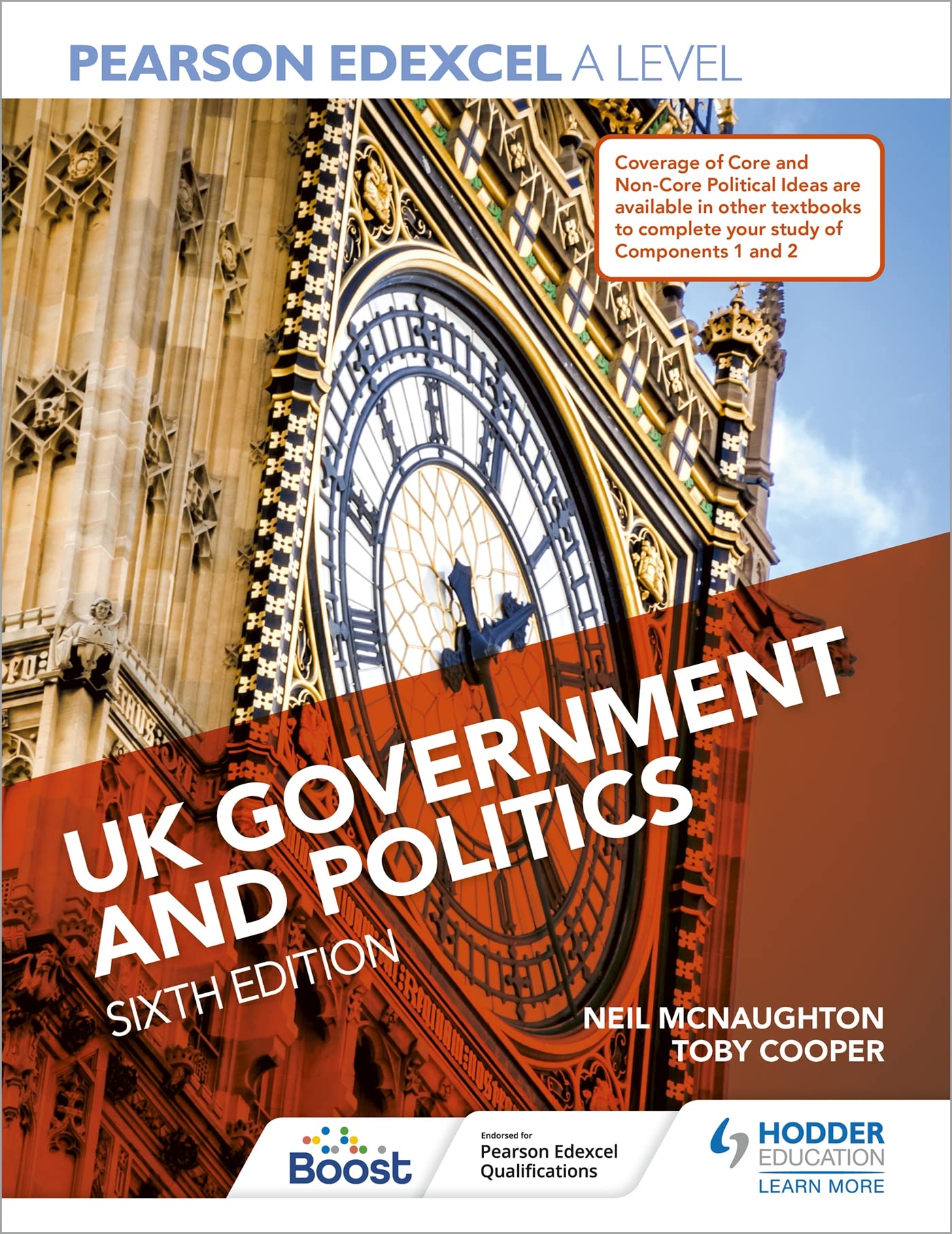 Pearson Edexcel A Level UK Government and Politics Sixth Edition,Used