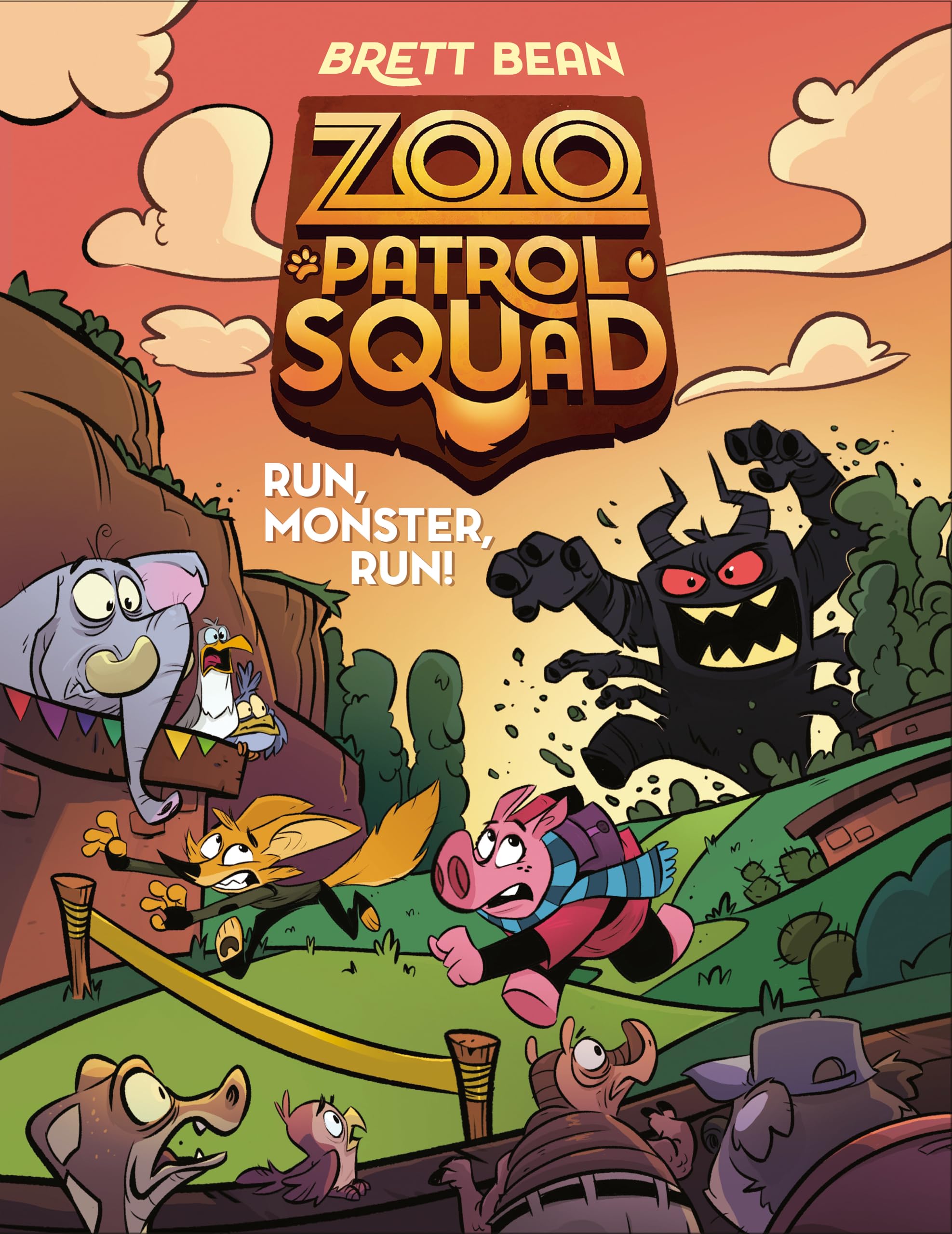 Run, Monster, Run! #2: A Graphic Novel (Zoo Patrol Squad),Used