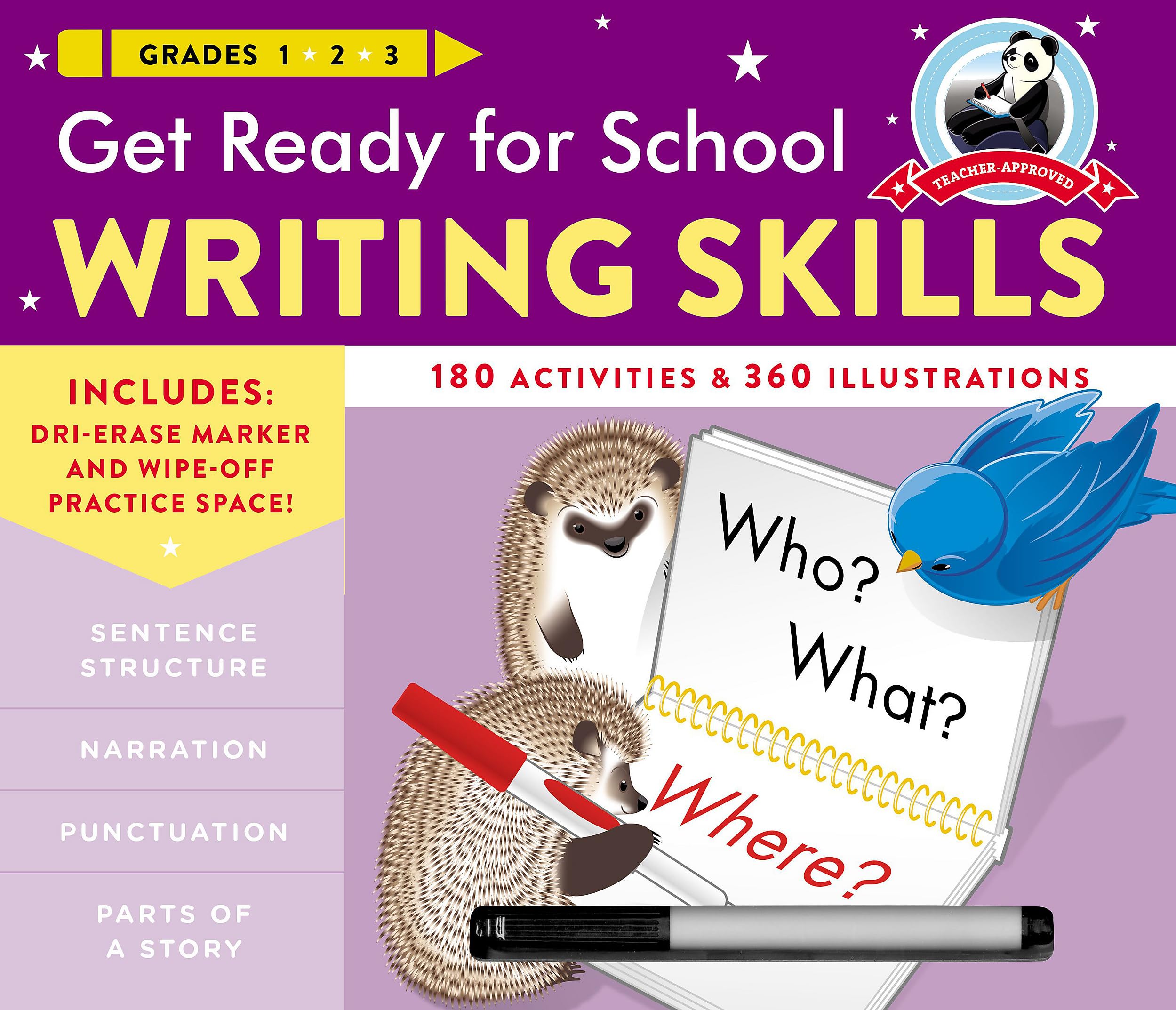 Get Ready for School: Writing Skills,New