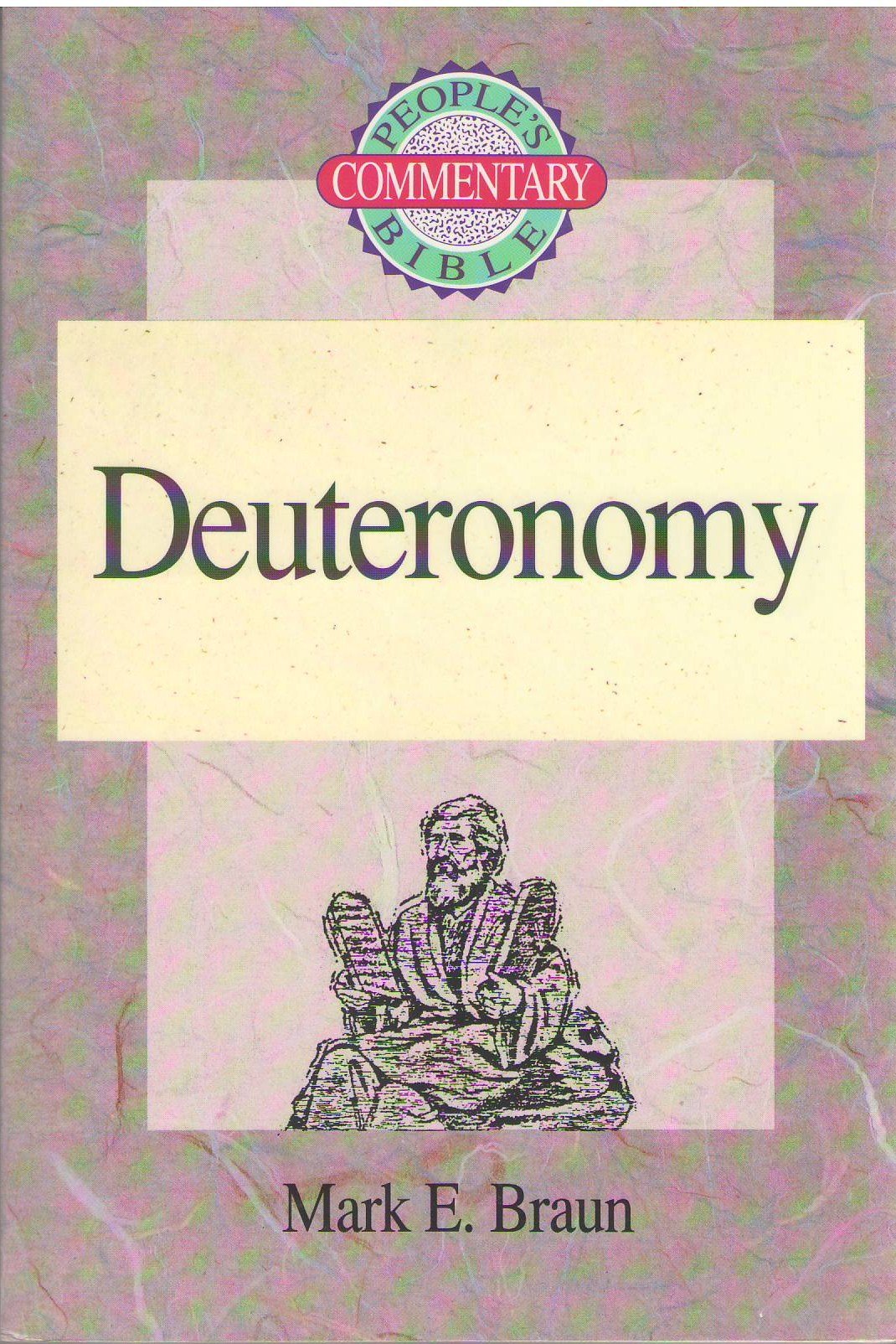 Deuteronomy People's Bible Commentary (Peoples Bible Commentary Ser),Used