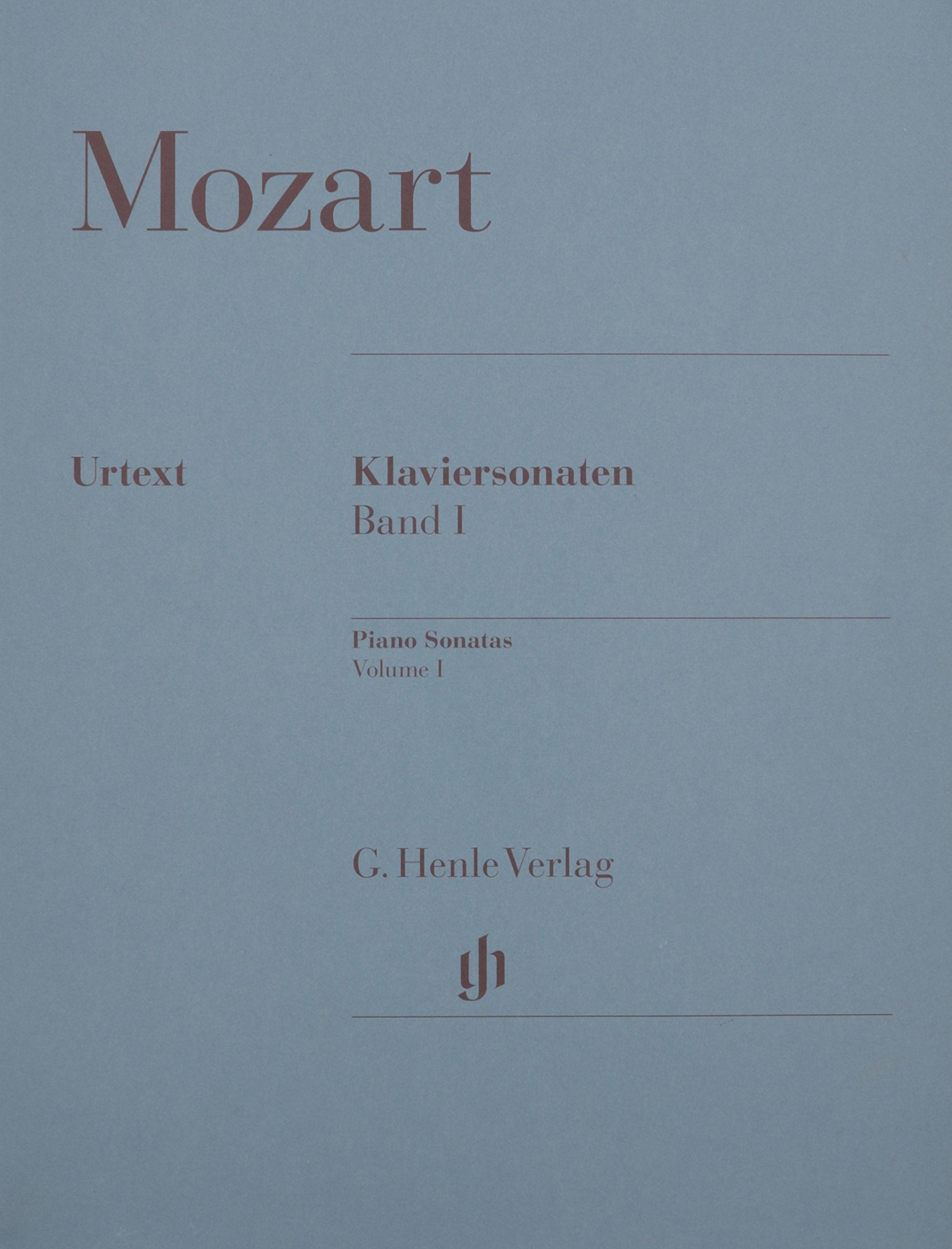Mozart: Piano Sonatas Volume I (Multilingual Edition)