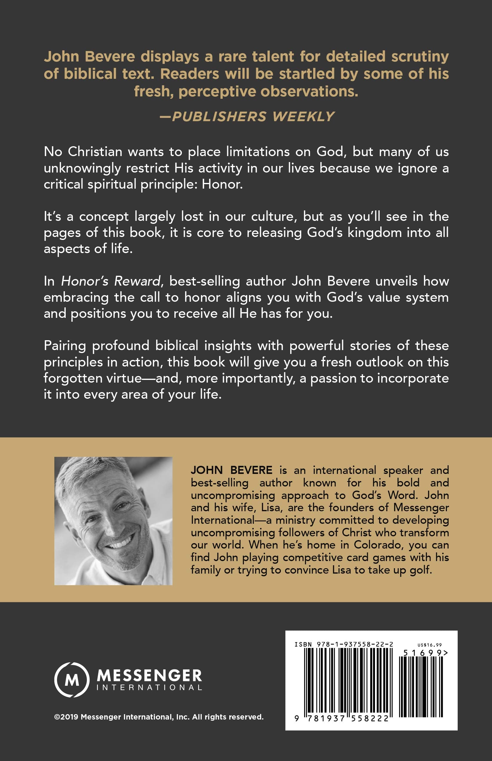 Honor's Reward: Unlocking the Power of This Forgotten Virtue,Used