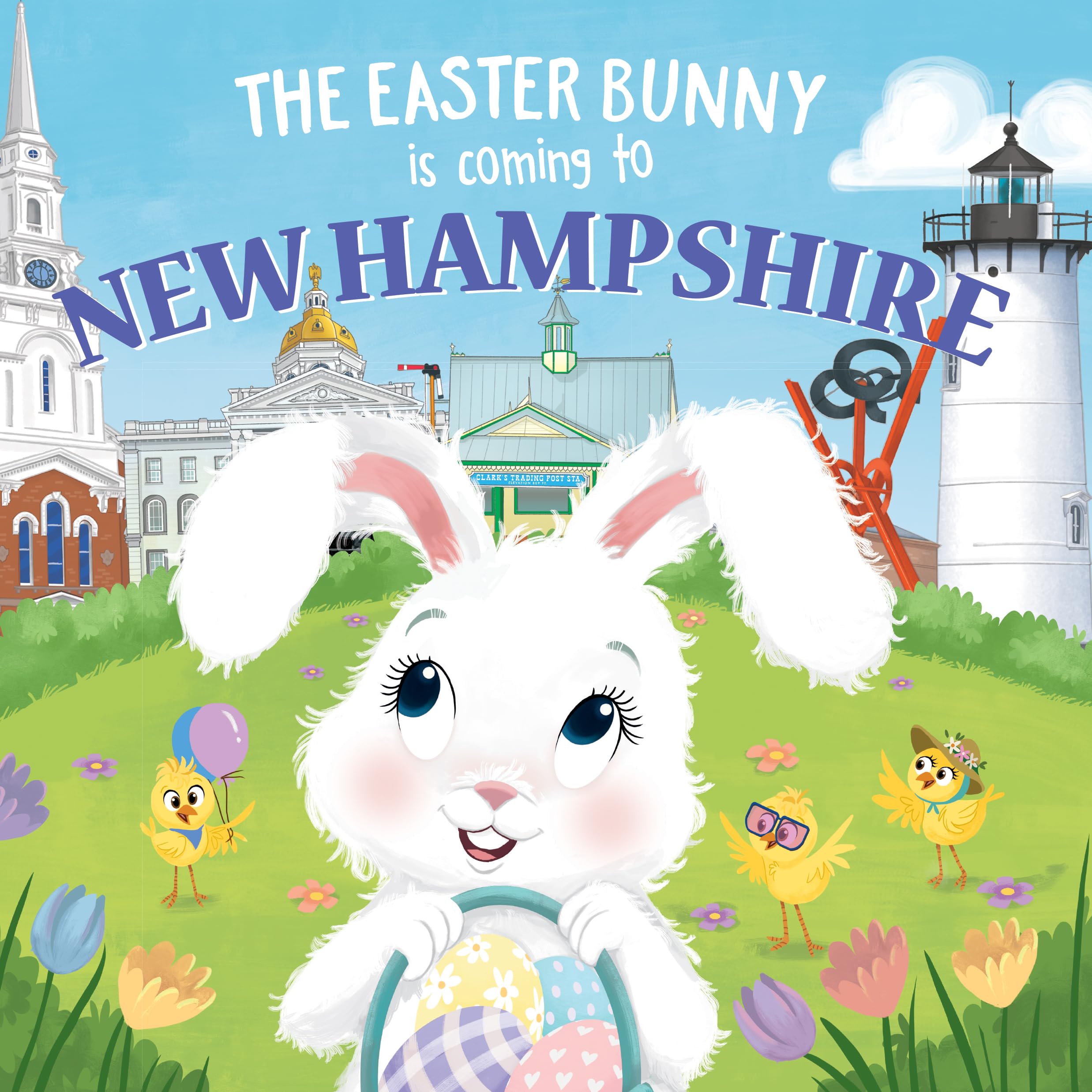 The Easter Bunny Is Coming to New Hampshire,Used