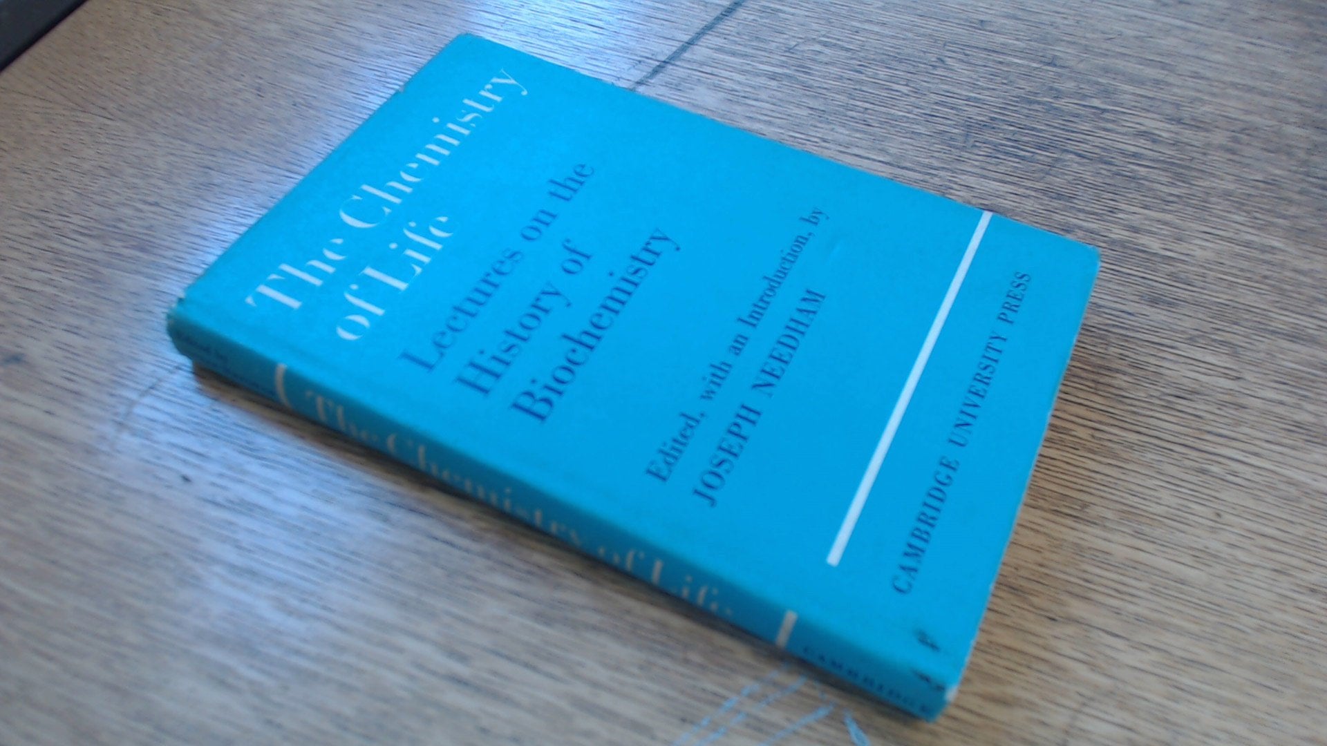 The Chemistry Of Life: Eight Lectures On The History Of Biochemistry