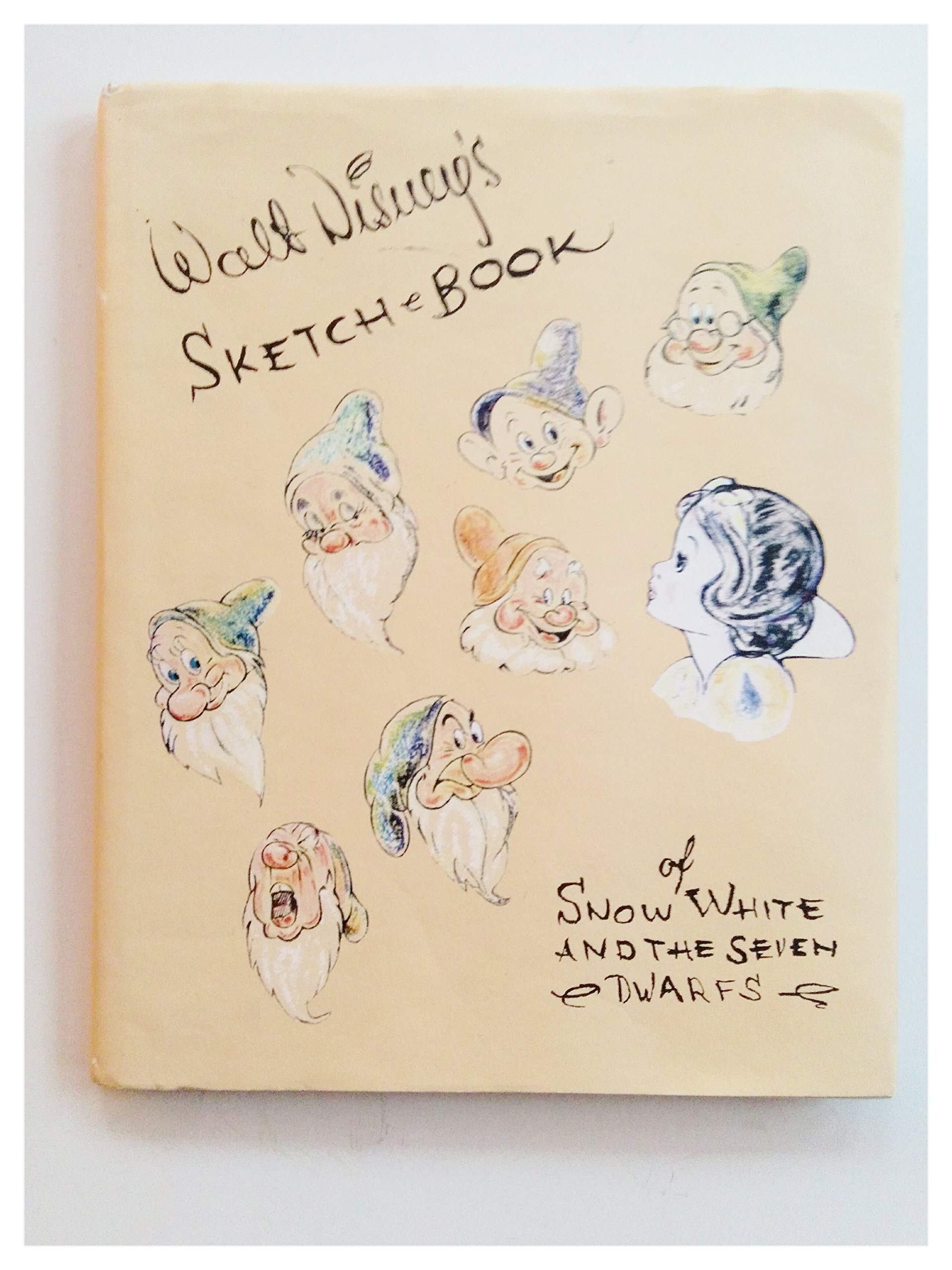 Walt Disney's Sketch Book of Snow White and the Seven Dwarfs,Used