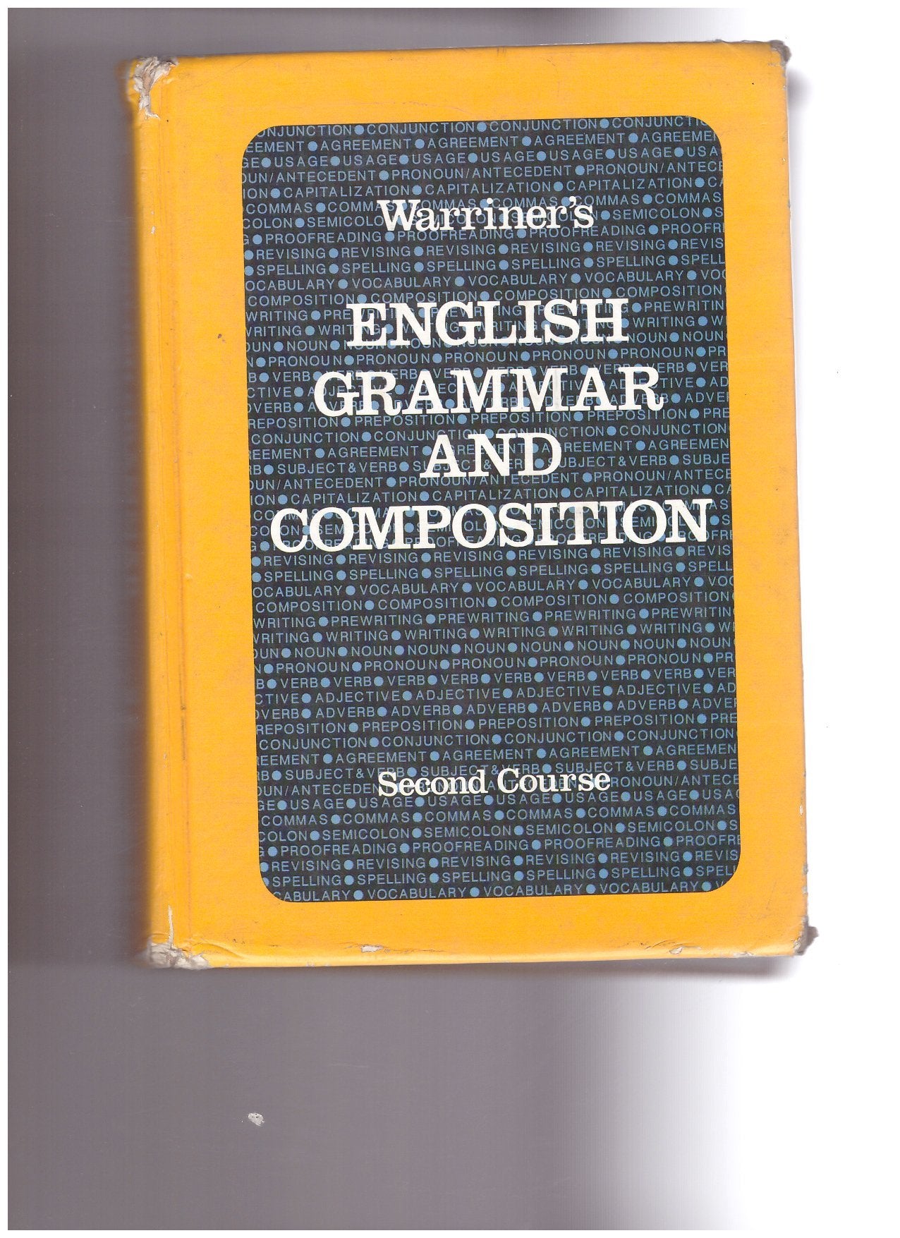 Warriner's English Grammar & Composition Second Course by Harcourt Brace Jovanovich - Essential Grammar Textbook for Students