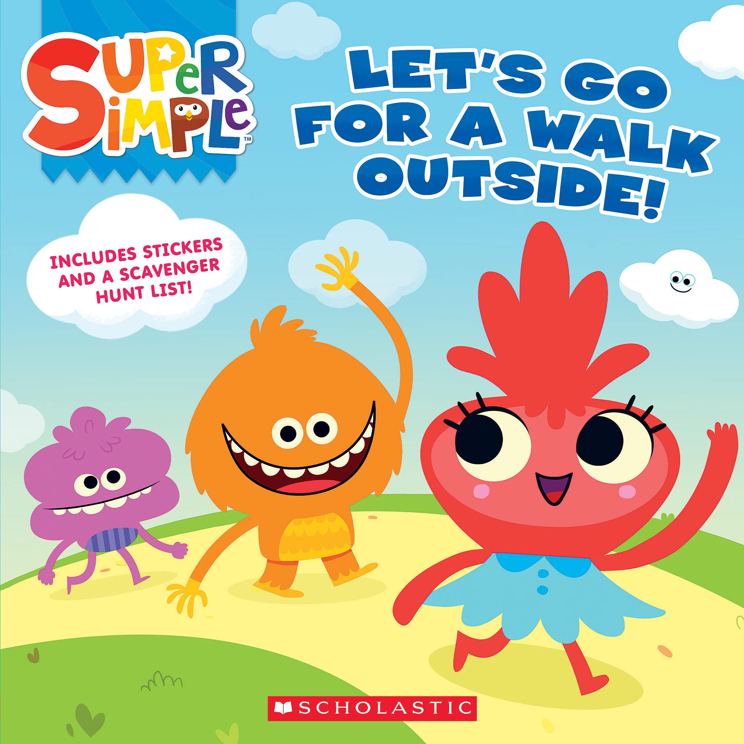 Lets Go For A Walk Outside (Super Simple Storybooks),New