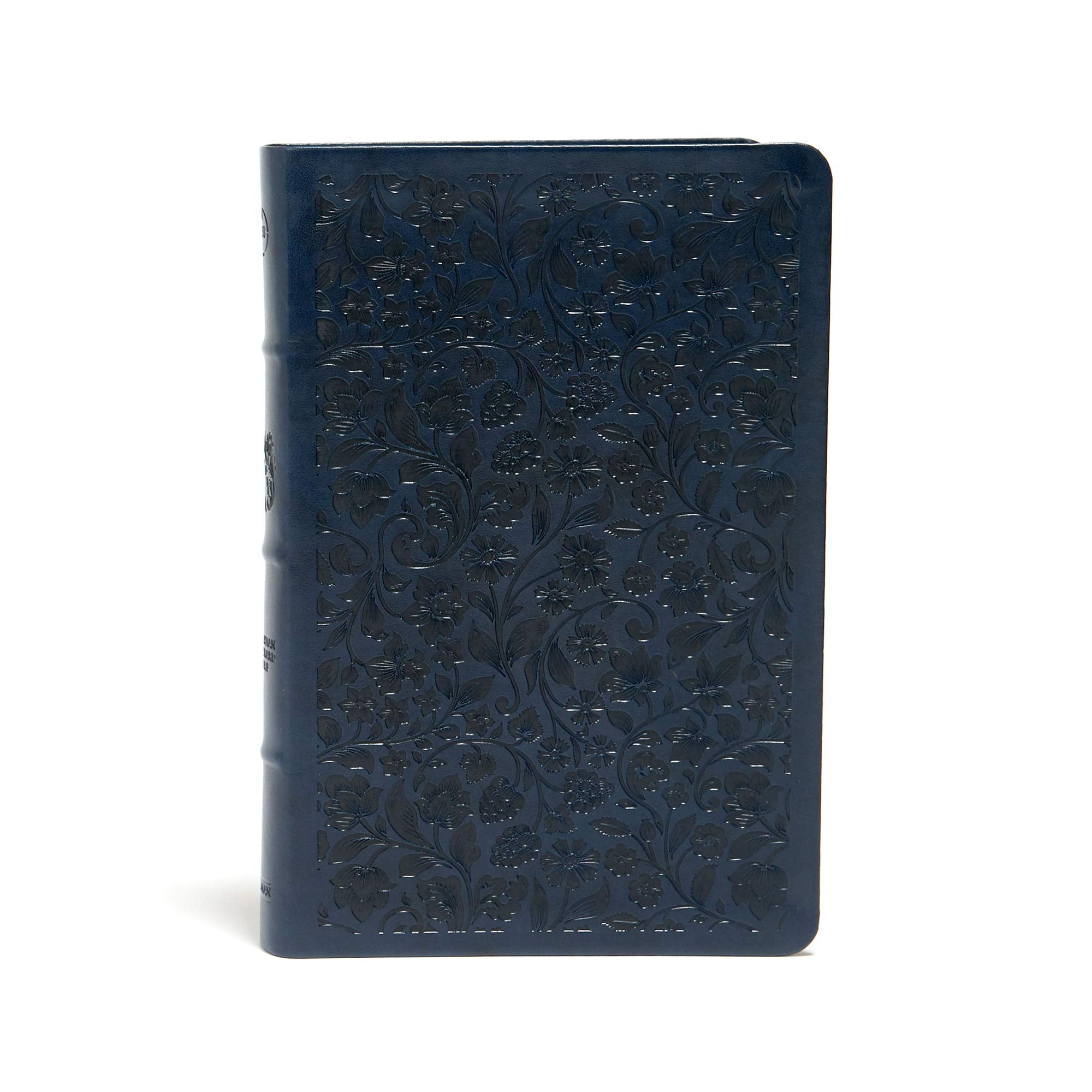 CSB Ultrathin Reference Bible, Navy LeatherTouch, Deluxe Edition,Used