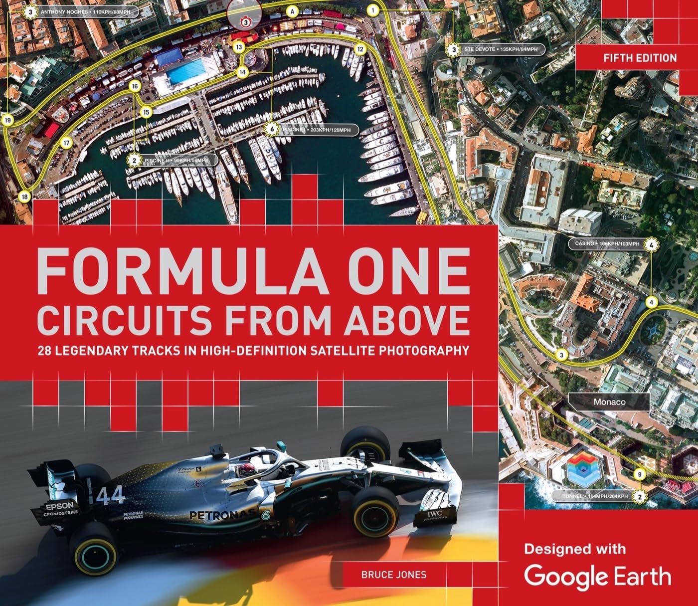 Formula One Circuits From Above: 28 Legendary Tracks in HighDefinition Satellite Photography,Used