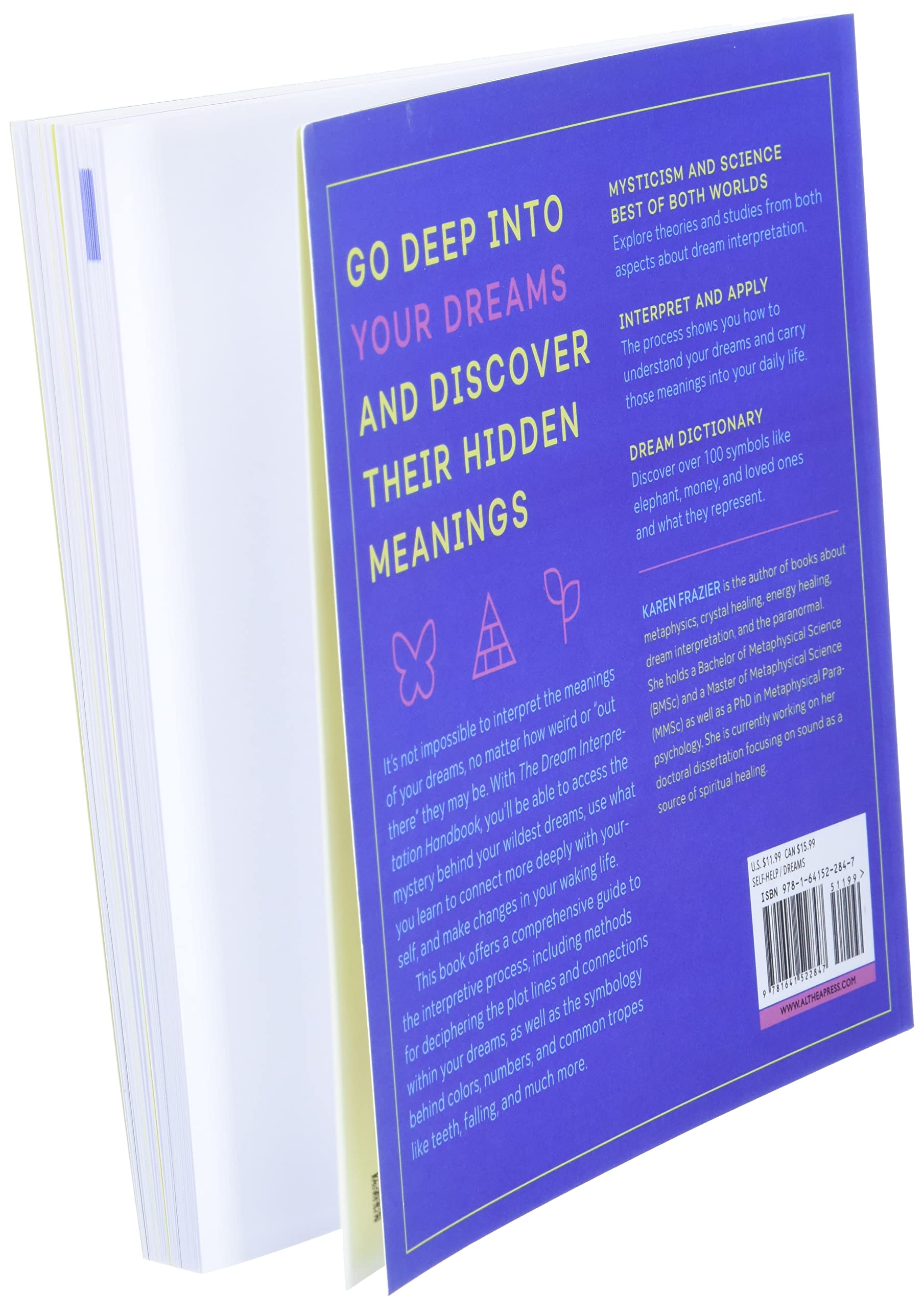 The Dream Interpretation Handbook: A Guide and Dictionary to Unlock the Meanings of Your Dreams,Used