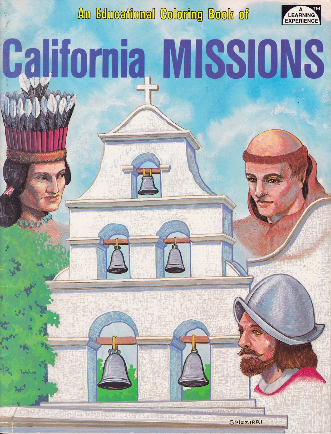 California Missions: An Educational Coloring Book,Used