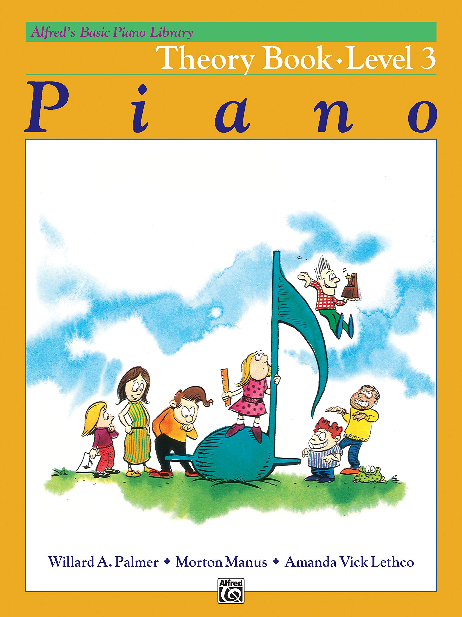 Alfred's Basic Piano Library Theory, Bk 3 (Alfred's Basic Piano Library, Bk 3),Used