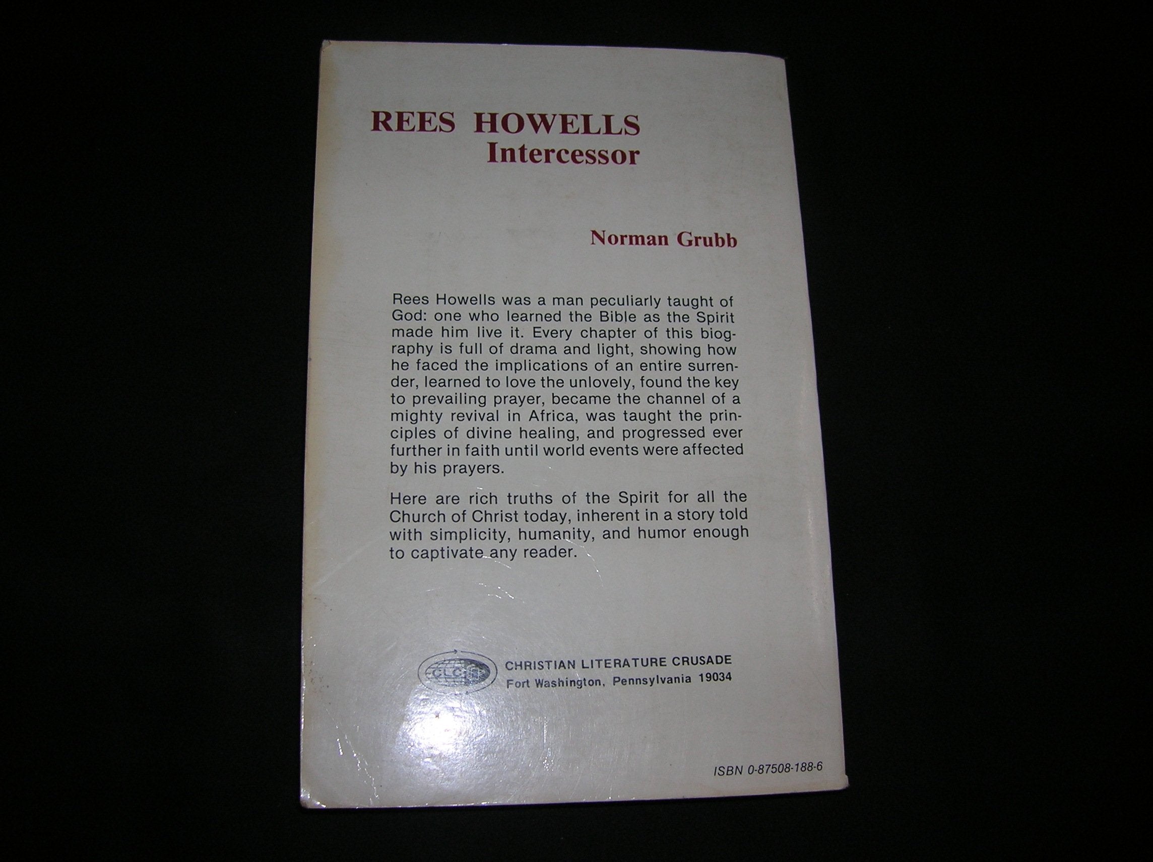 Rees Howells: Intercessor,New