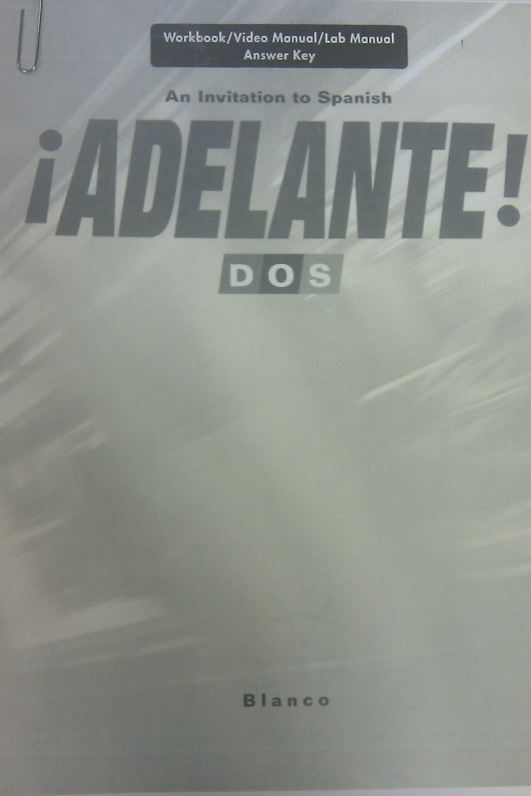 Adelante! Dos: An Invitation to Spanish,Used