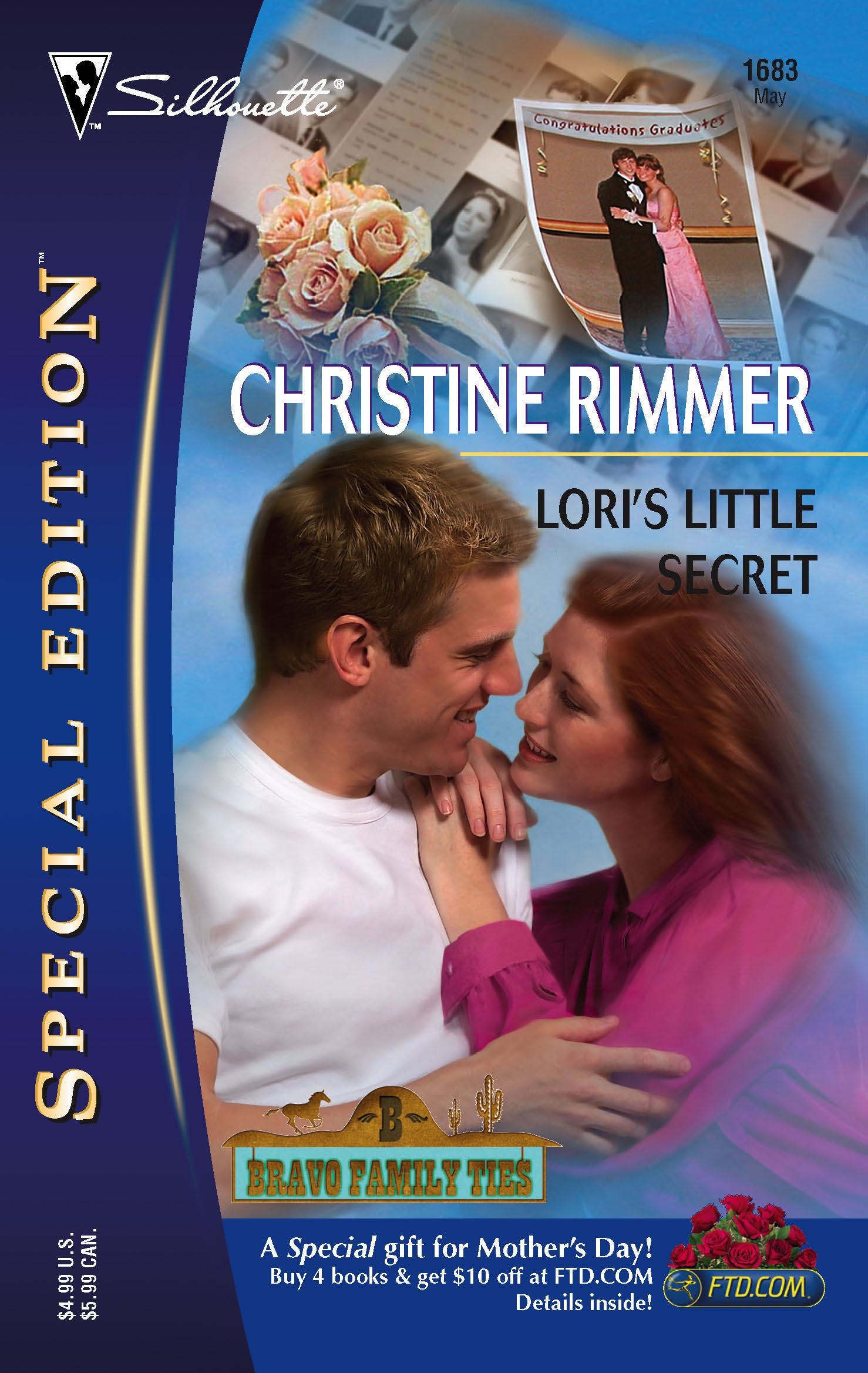 Lori's Little Secret (Bravo Family (Silhouette Special Edition, No. 1683),Used