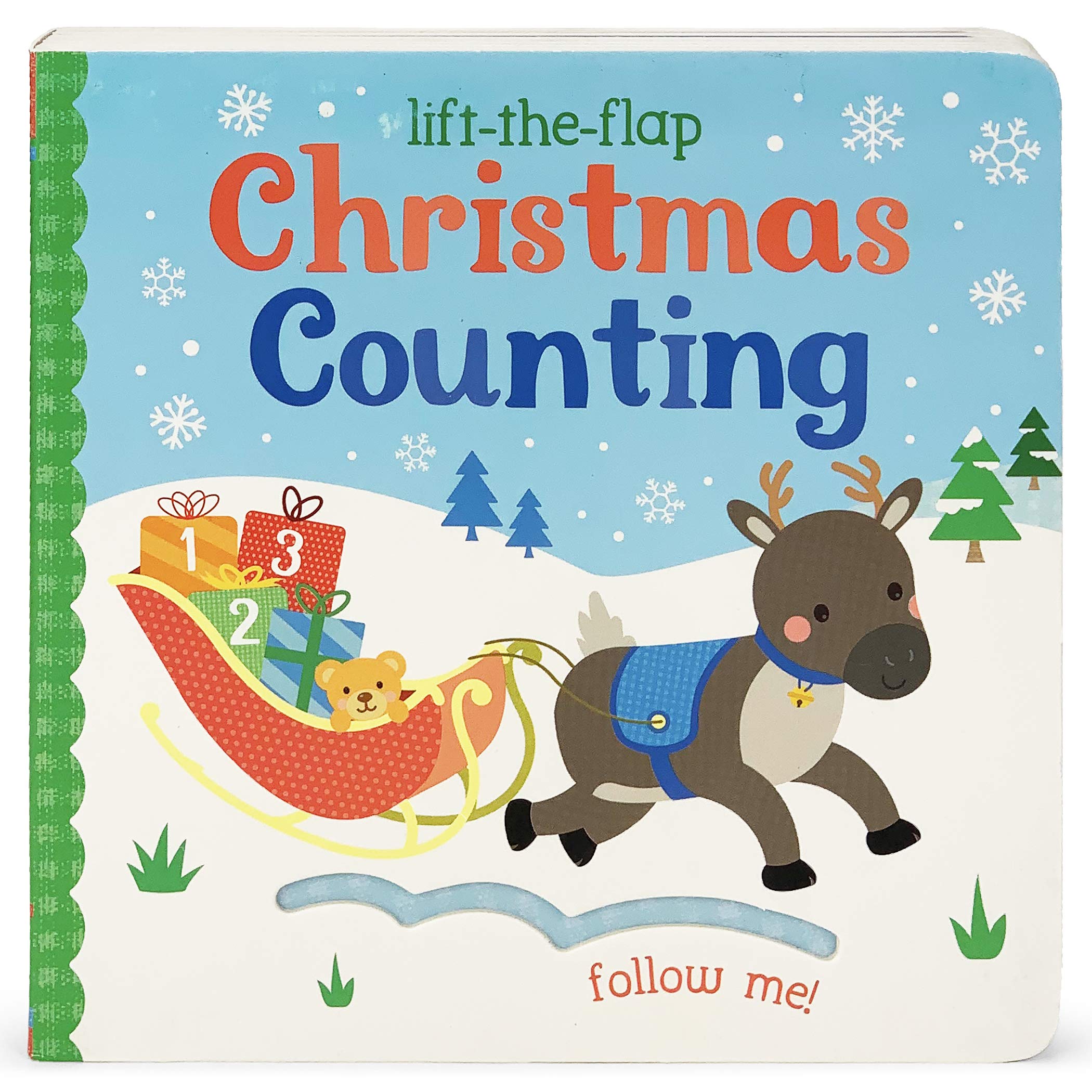 Christmas Counting (Channel Lifttheflap) (Lift and Trace Children's Interactive Board Book),Used