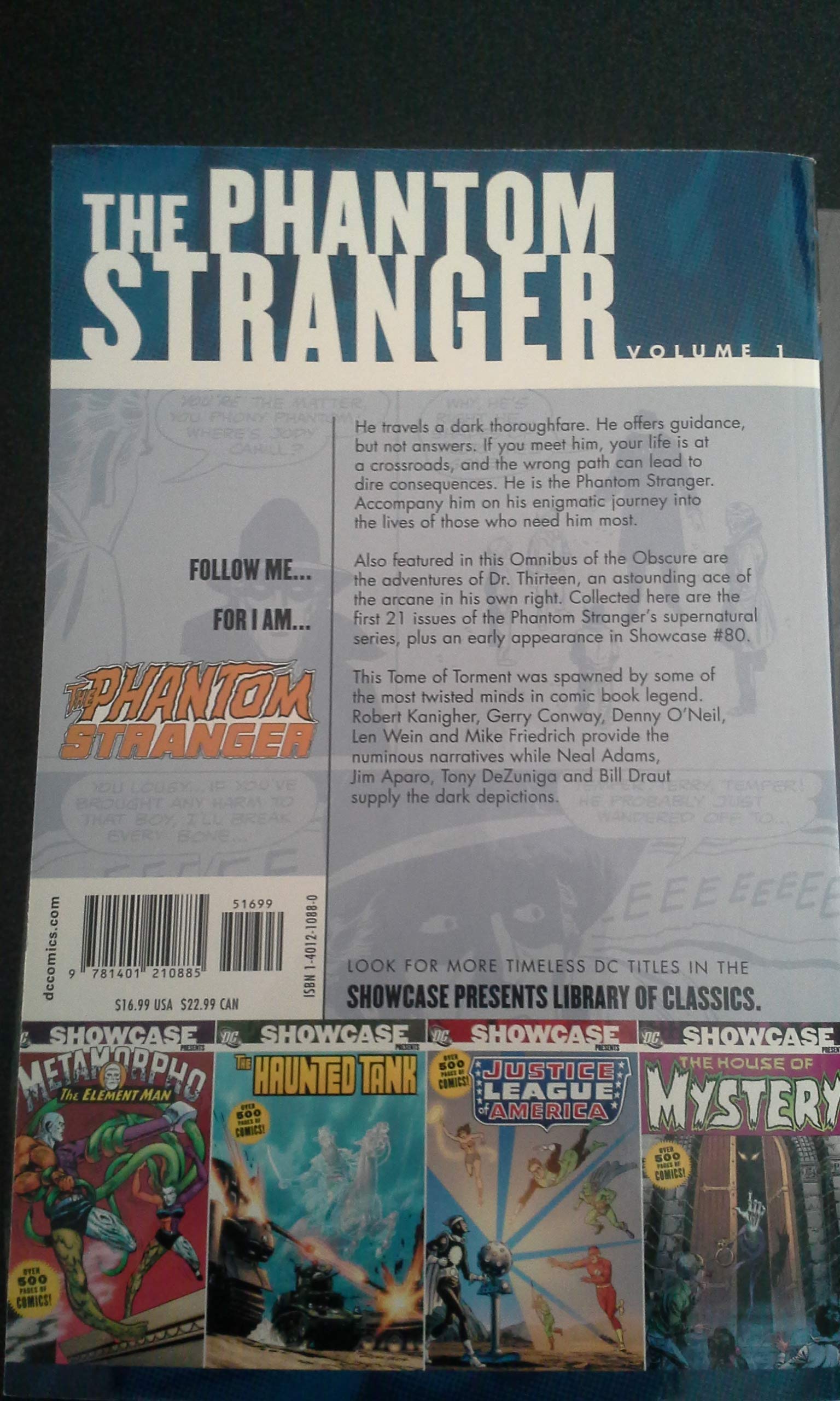 Showcase Presents Phantom Stranger 1,Used