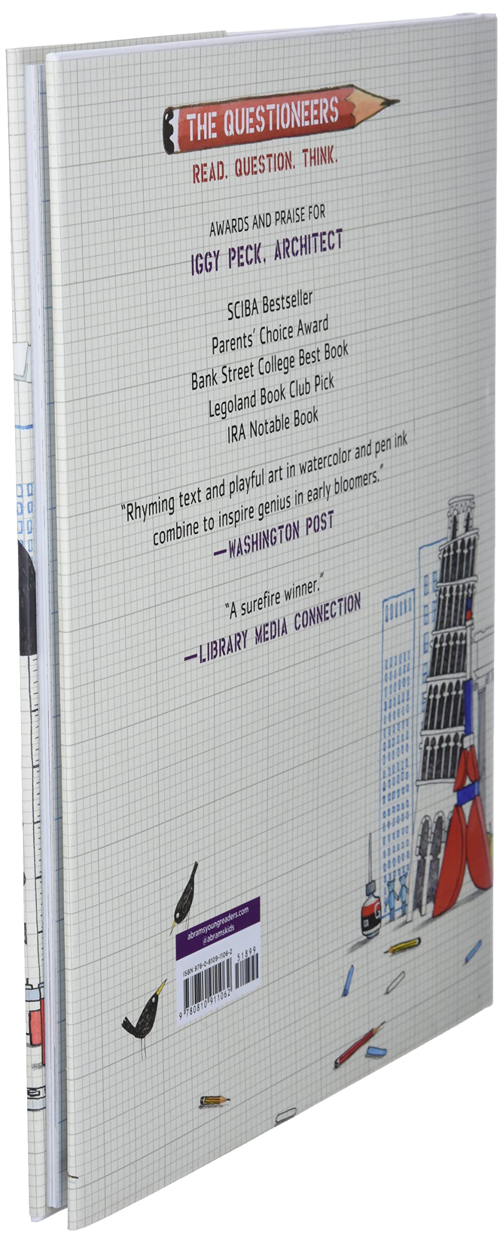 Iggy Peck, Architect: A Picture Book (The Questioneers),Used