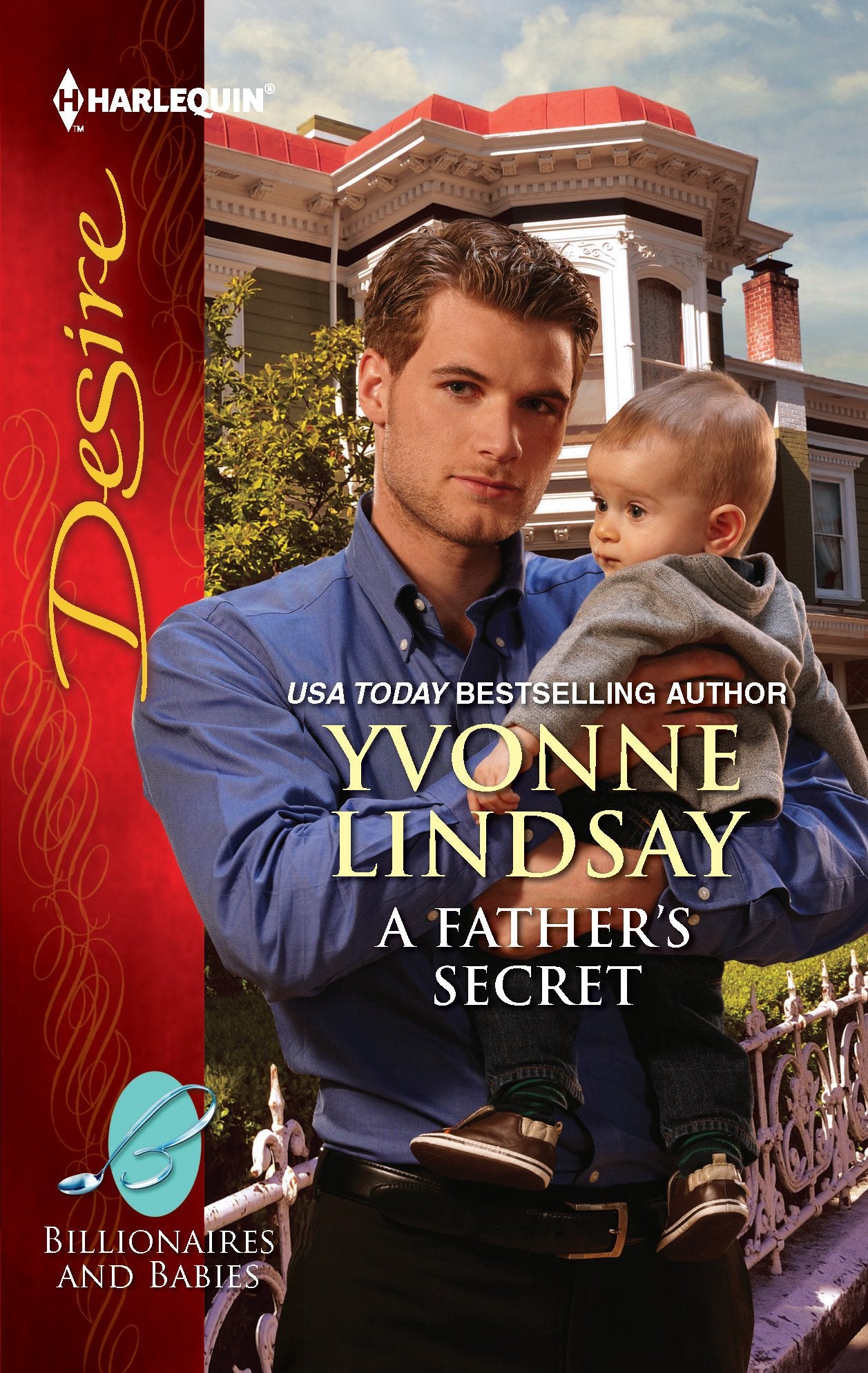 A Father's Secret (Billionaires and Babies),Used