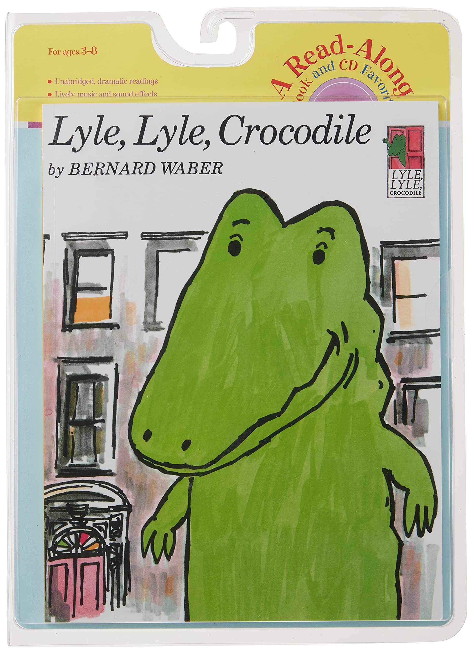 Lyle, Lyle Crocodile Book & CD (Read Along Book & CD),New