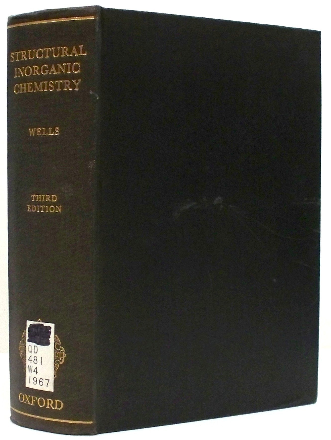 Structural Inorganic Chemistry,Used