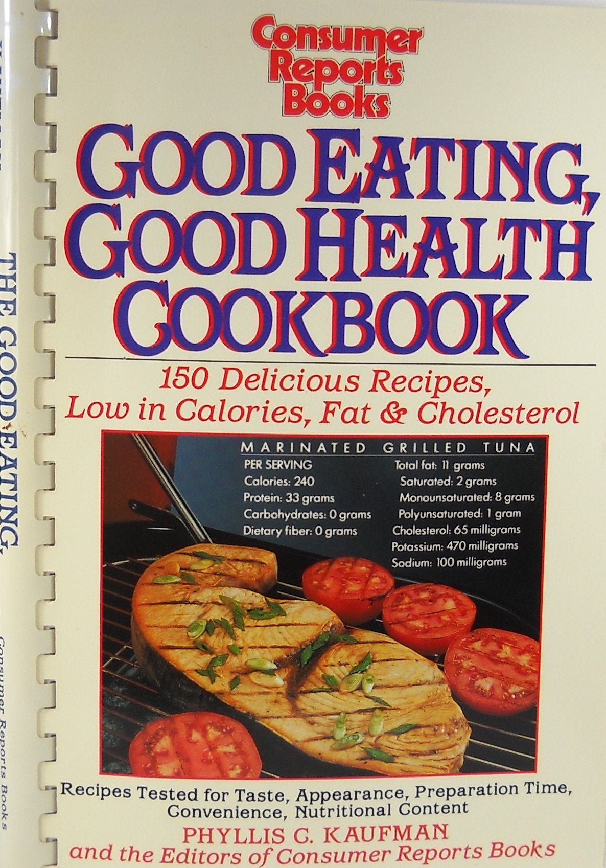 Good Eating, Good Health Cookbook,Used