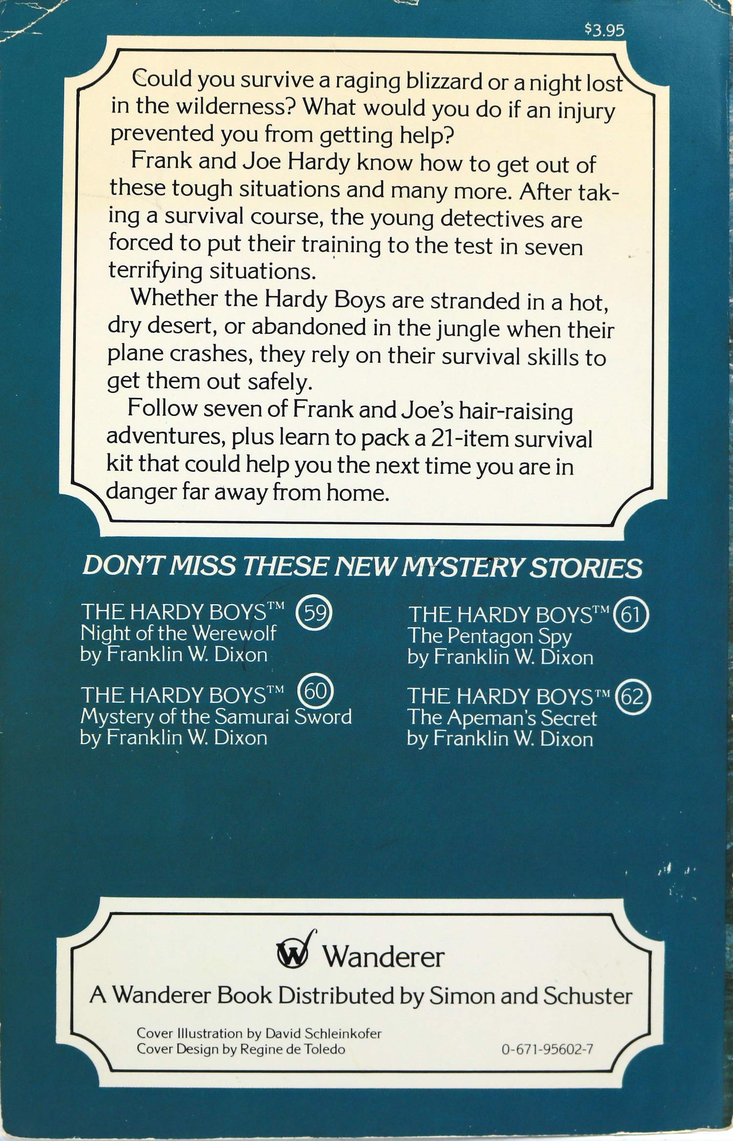 The Hardy Boys Handbook: Seven Stories of Survivial,Used