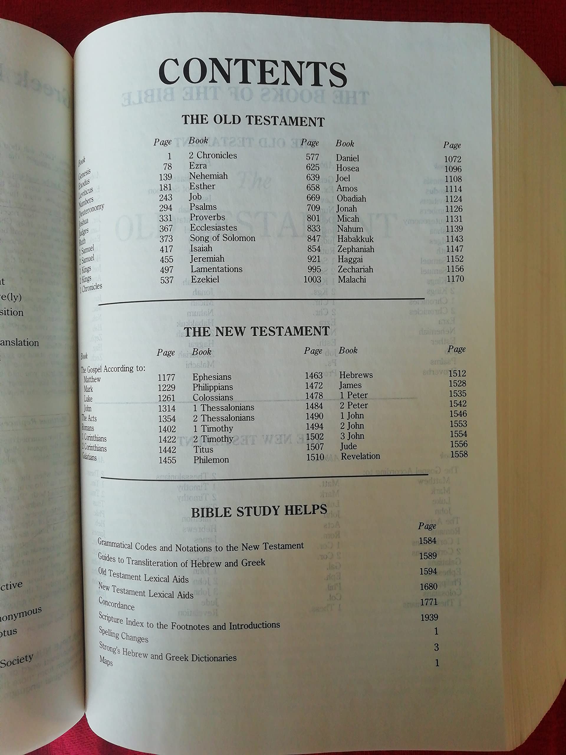 HebrewGreek Key Study Bible: King James Version,Used