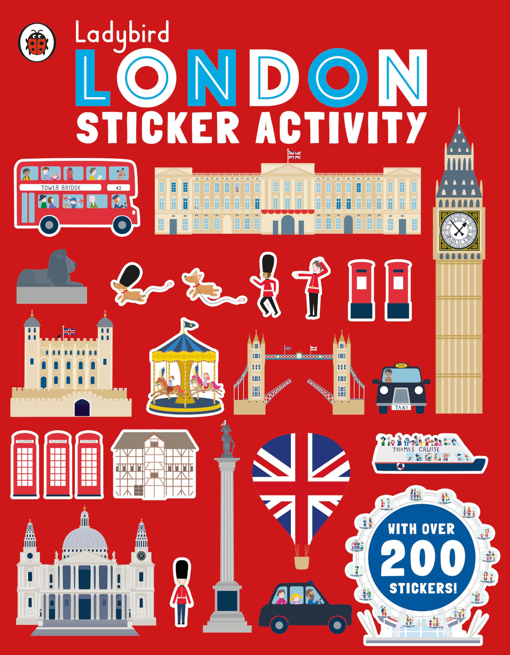 Ladybird London: Sticker Activity,Used