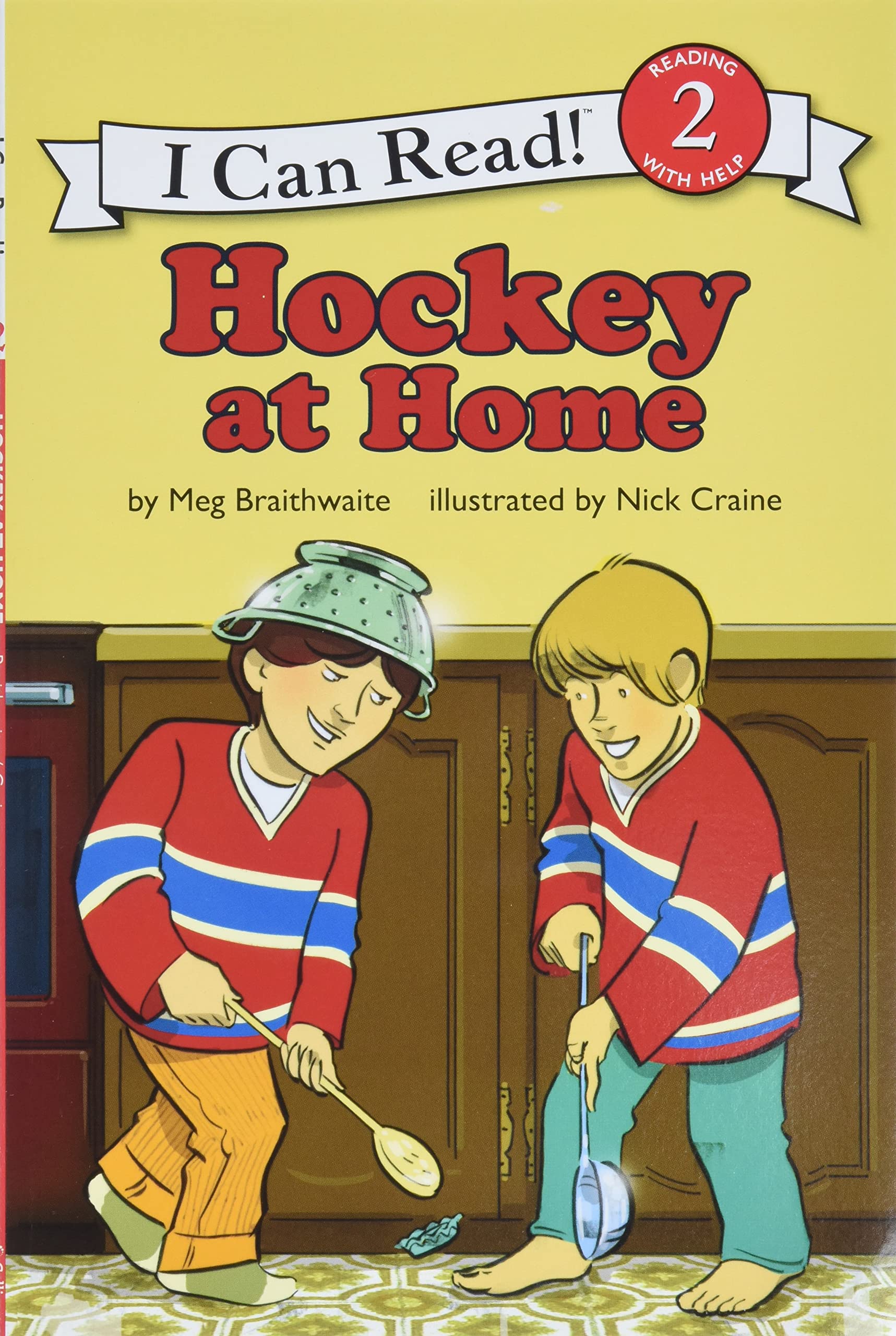 I Can Read Hockey Stories: Hockey at Home (I Can Read Comics Level 2),Used