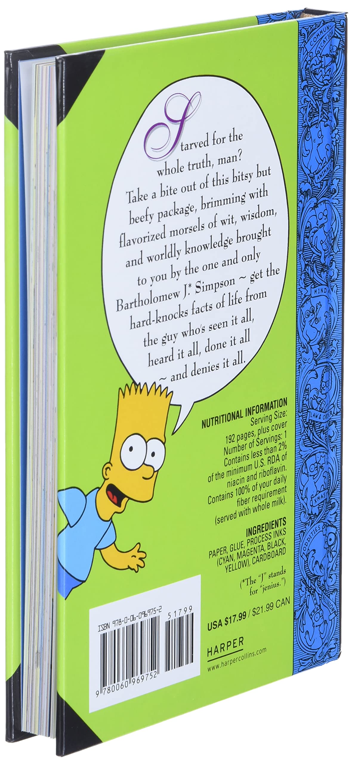 Bart Simpson'S Guide To Life: A Wee Handbook For The Perplexed,Used