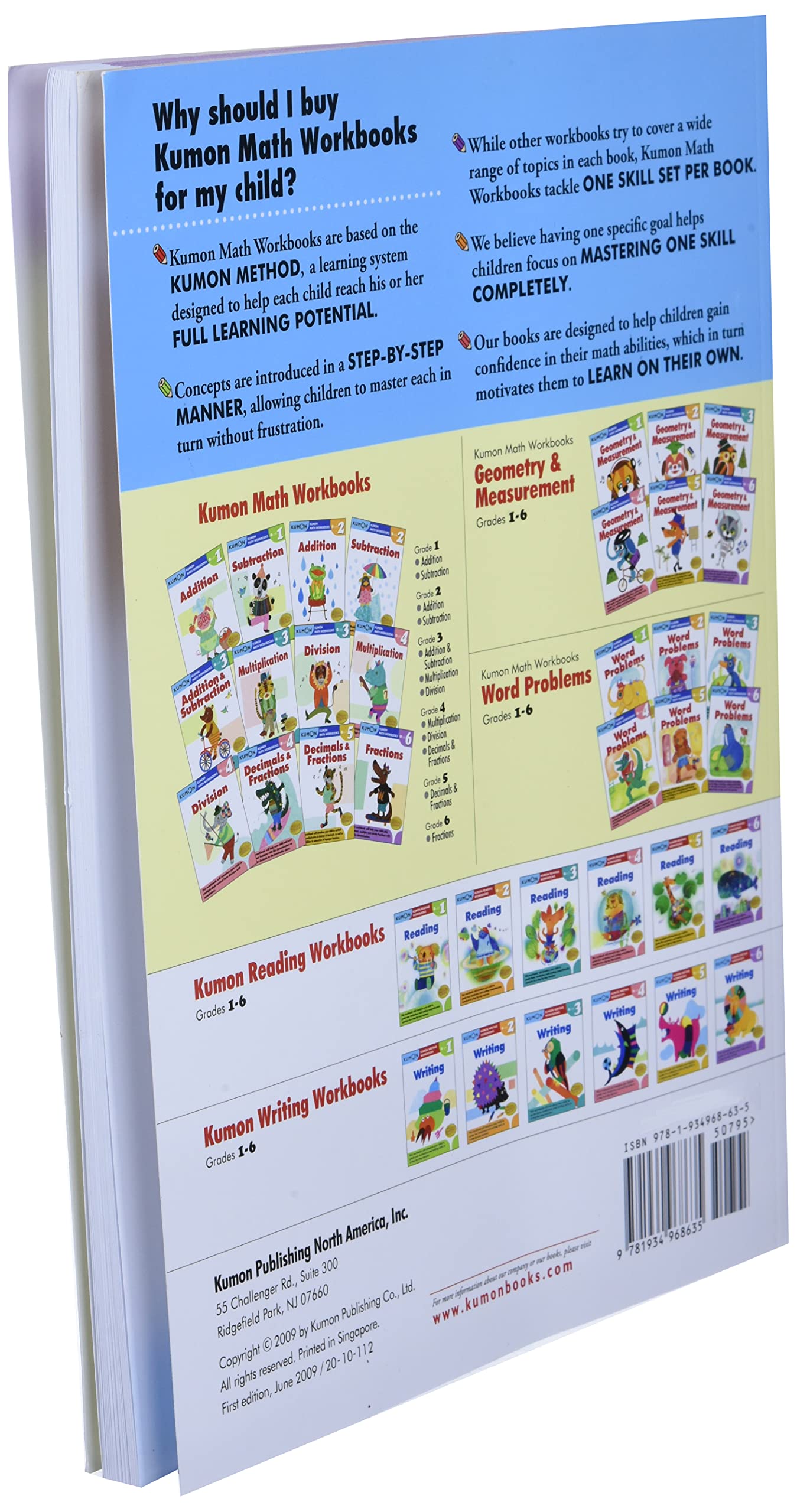 Kumon Grade 6 Word Problems (Kumon Math Workbooks),New