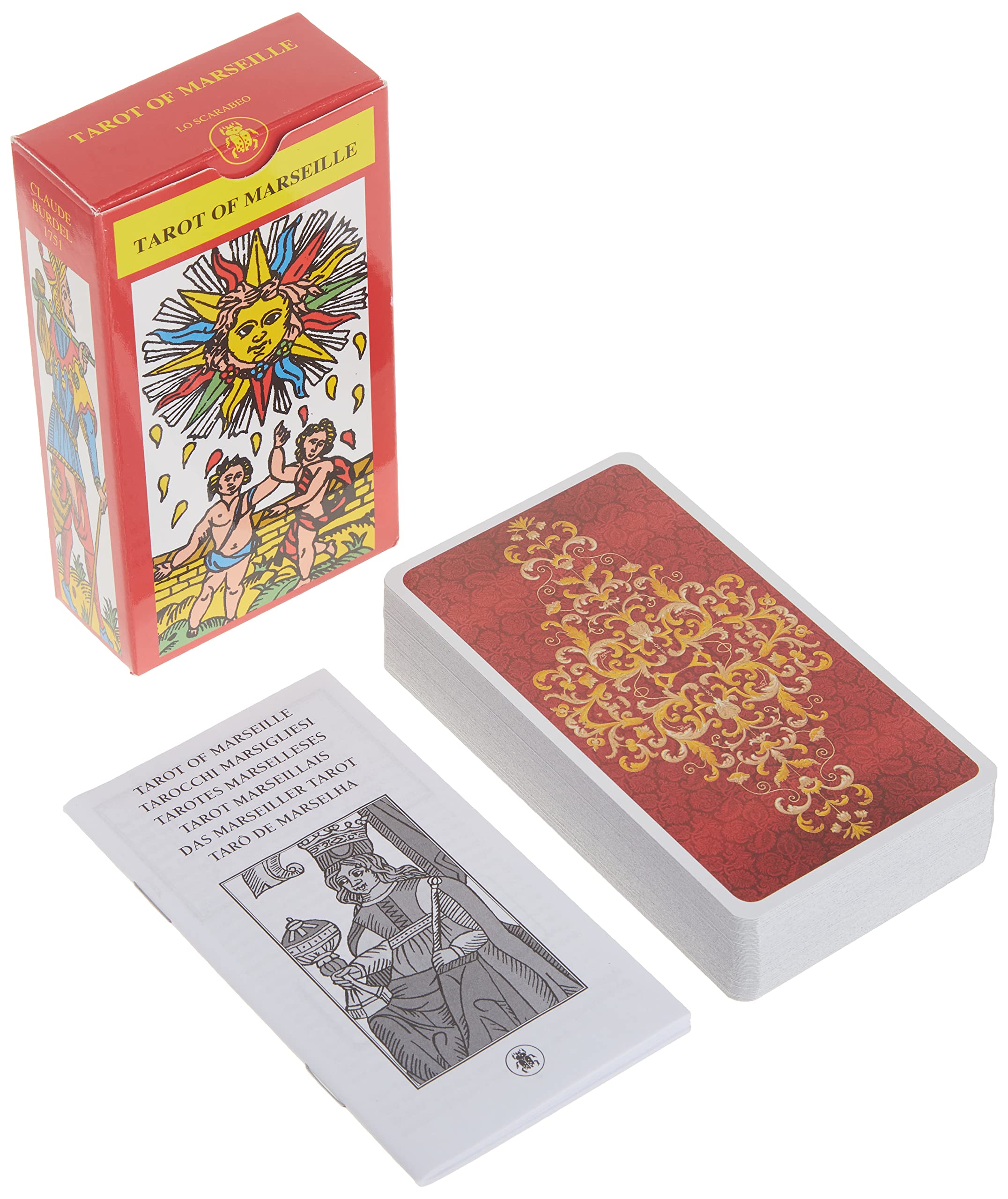 Tarot of Marseille (Marseille Tarot, 4),New