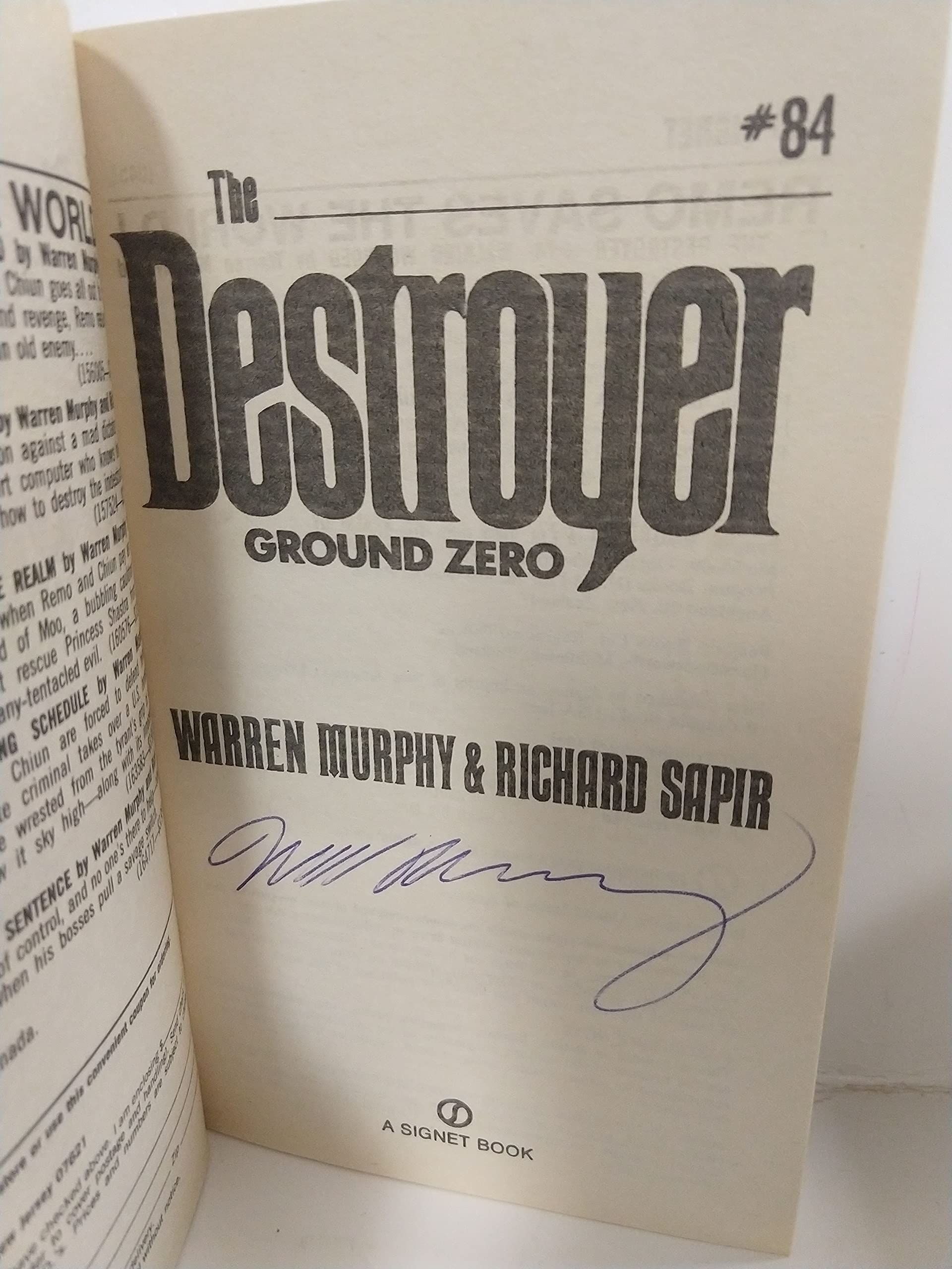 Destroyer 084: Ground Zero,New