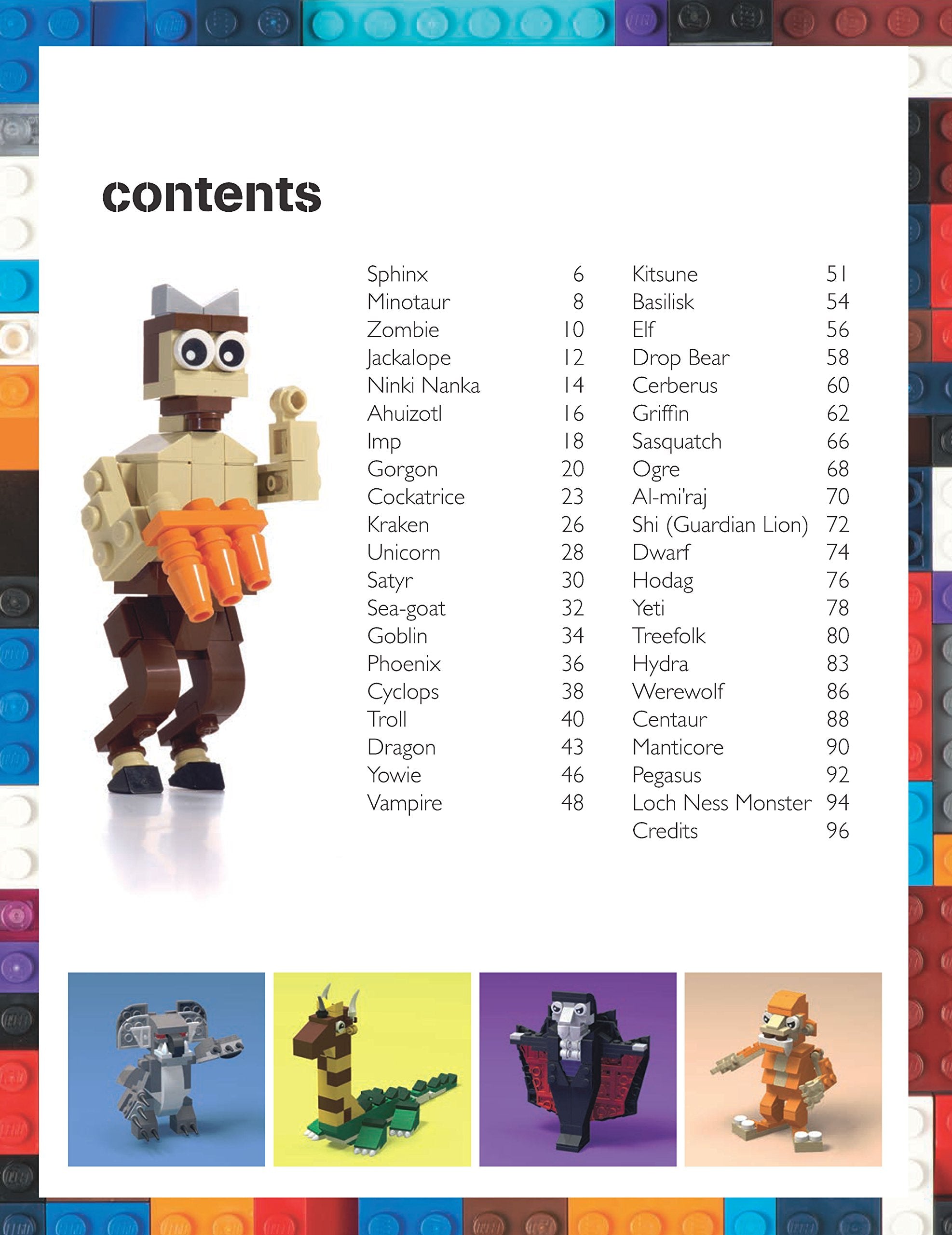 Brick Beasts: 40 Clever & Creative Ideas to Make from Classic Lego (Brick Builds Series),Used