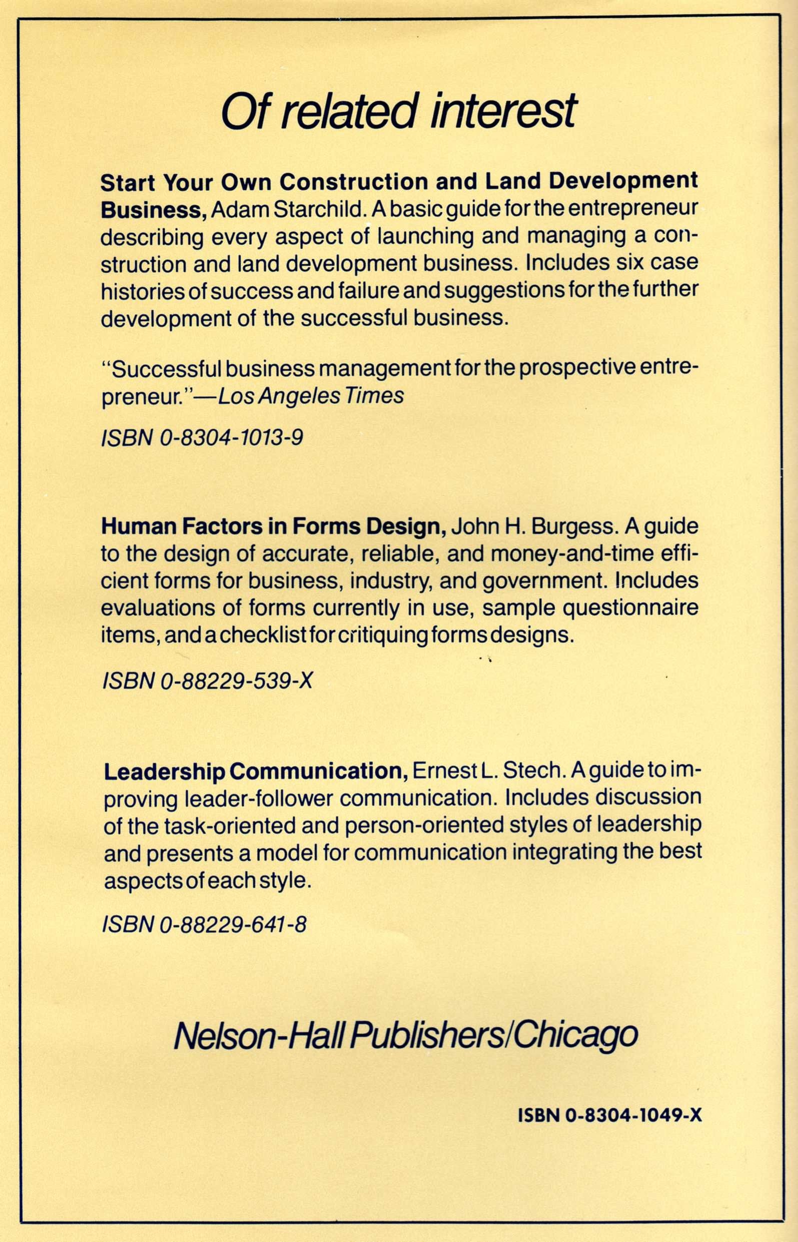 Customer Education,Used