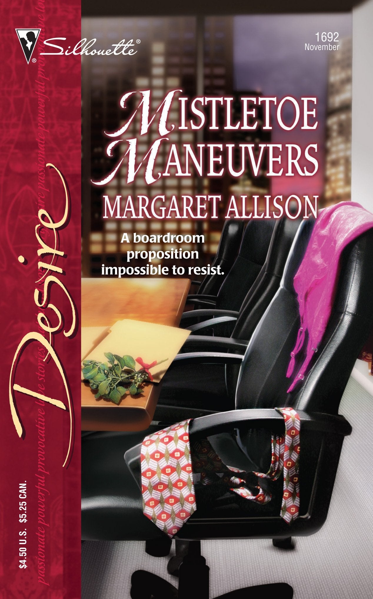 Mistletoe Maneuvers (Harlequin Desire),Used